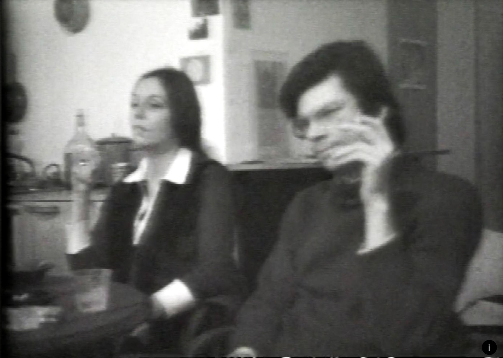 Nancy Holt and Robert Smithson East Coast / West Coast, 1969 Digitized video, black and white, sound; 23 min. 15...