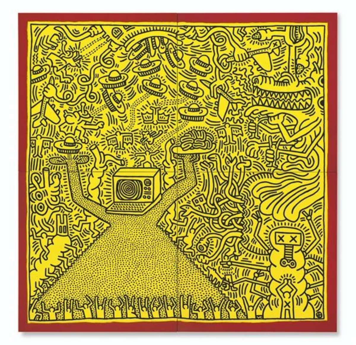 Untitled Keith Haring © 1984