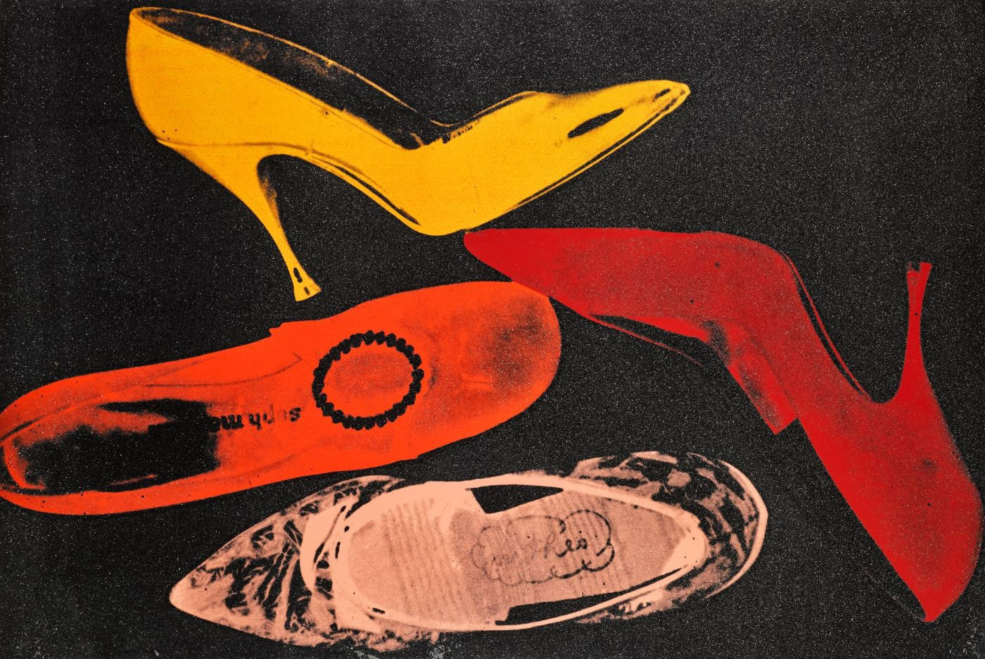Andy Warhol Shoes Print