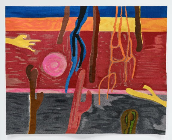 Etel Adnan, Oasis, 1960s, 2023.