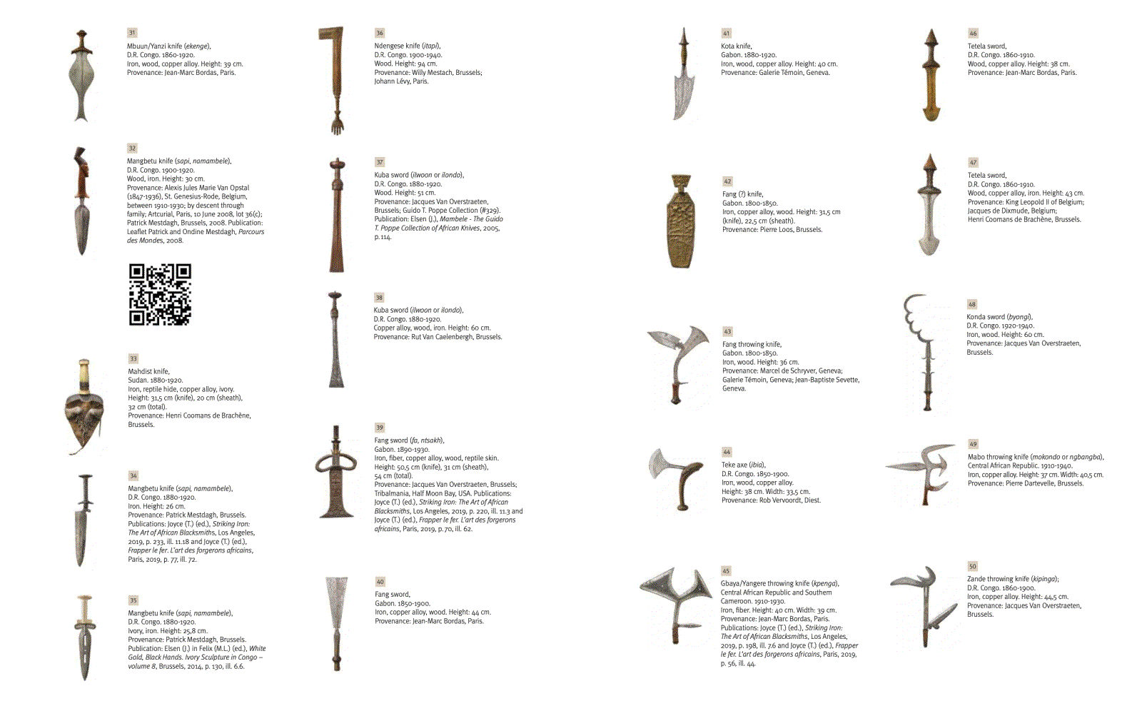 UN&Ucirc; Prestigious African Weapons