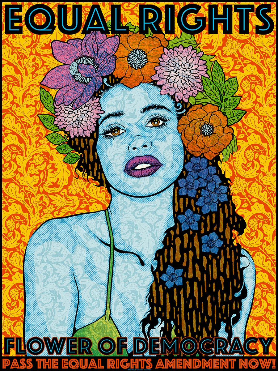 Chuck Sperry poster for Vote Equality