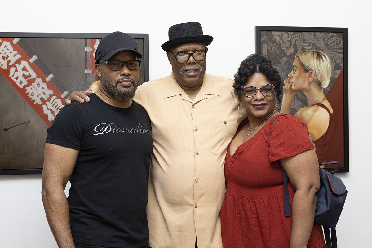 Photograph of artist Kip Omolade