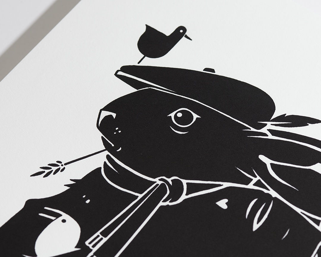 Jeremy Fish Hold Your Head Up print 