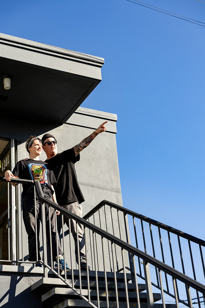 Image of artist duo KeFe.