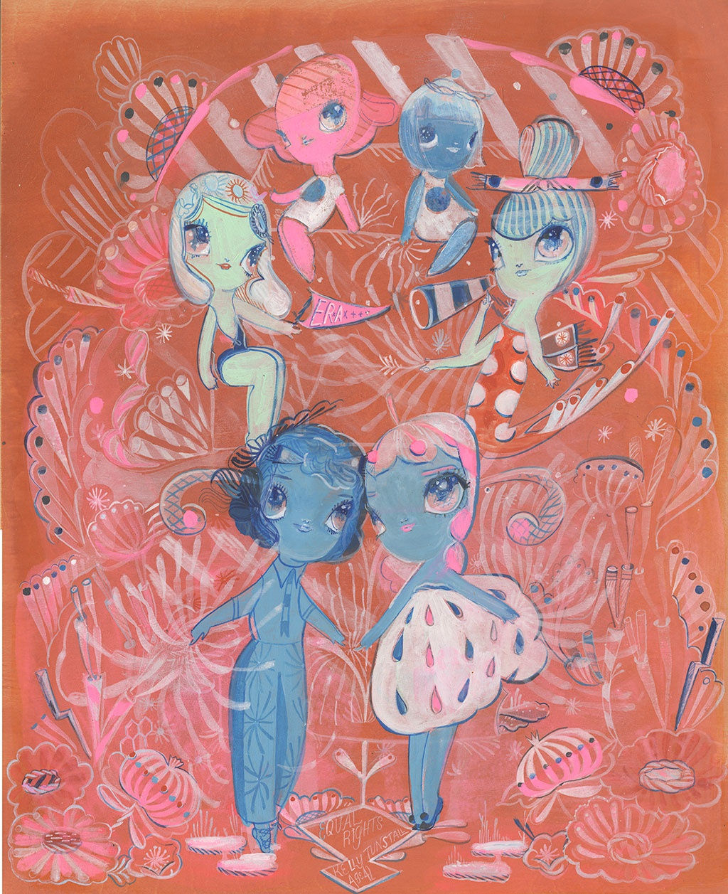 Artists 4 ERA poster by Kelly Tunstall