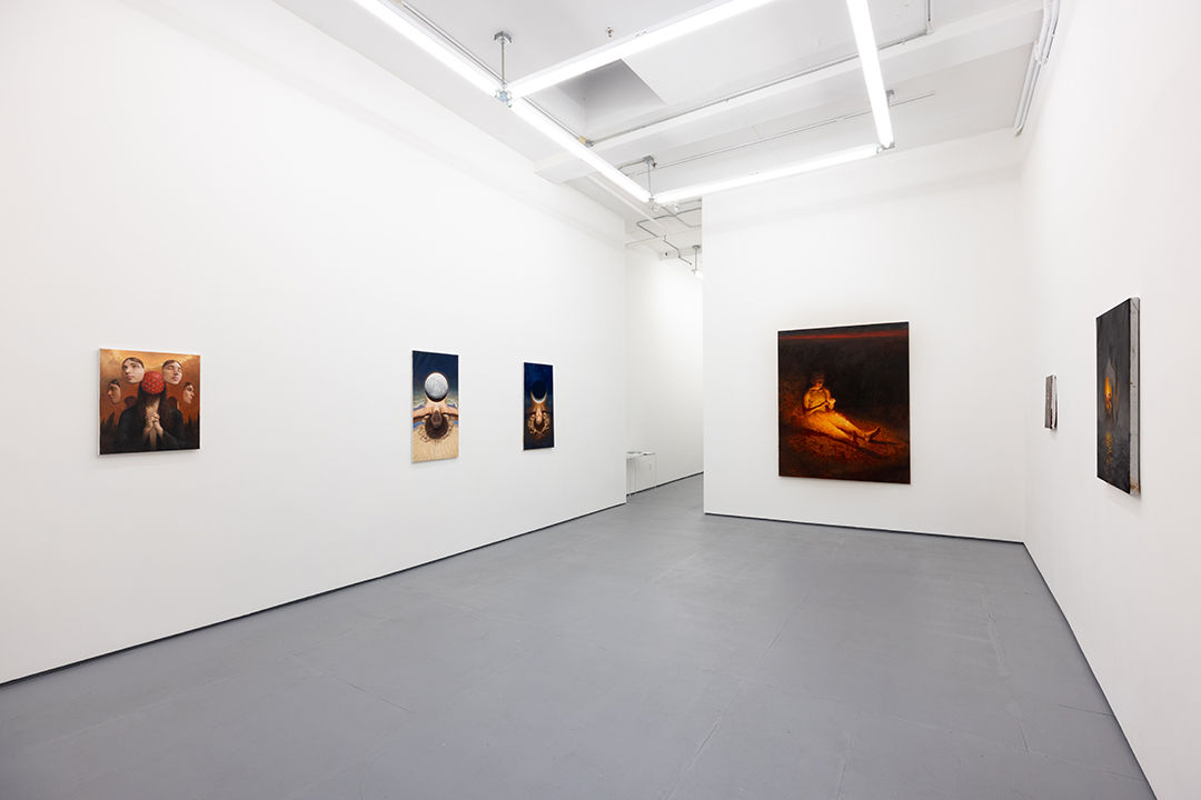 Installation view of the Miles Johnston solo exhibition at Harman Projects NYC.