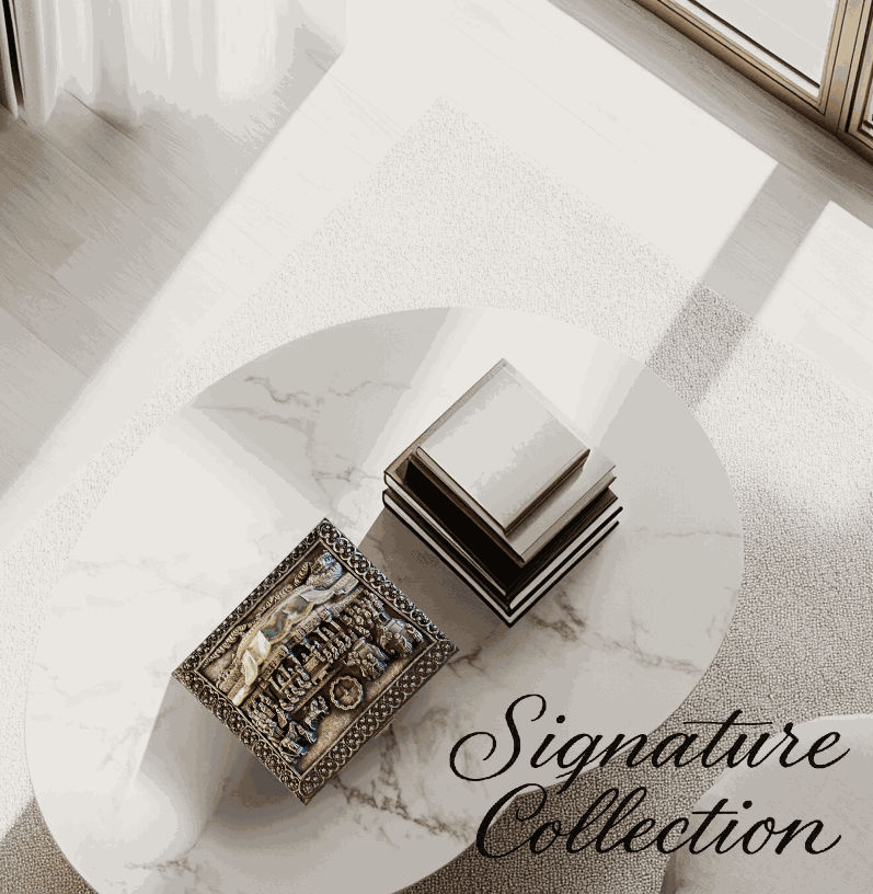Canvas & Bronze Signature Silver Collection