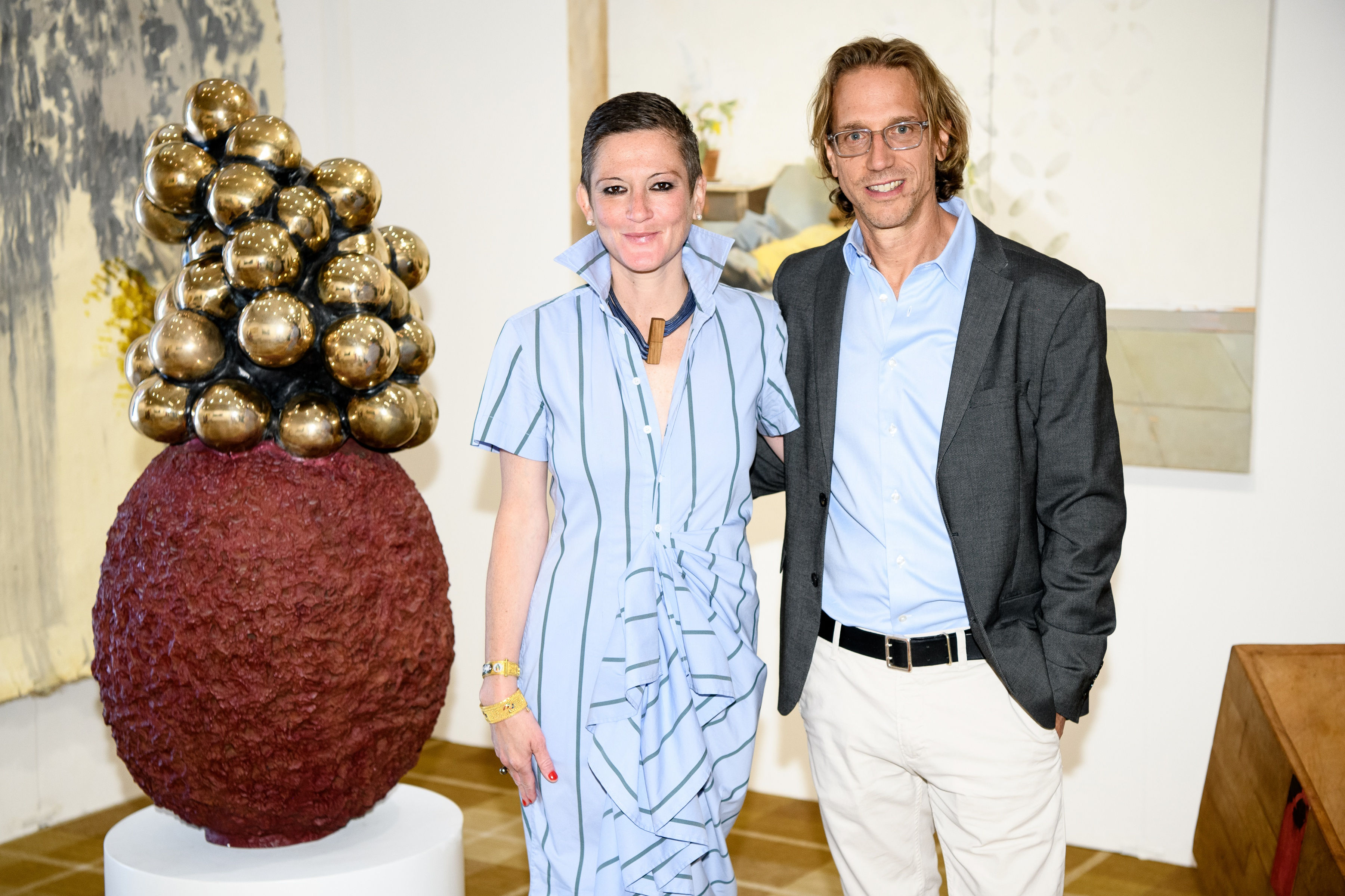 Bob Chase and Rebecca Hoffmann, co-founders of The Aspen Art Fair