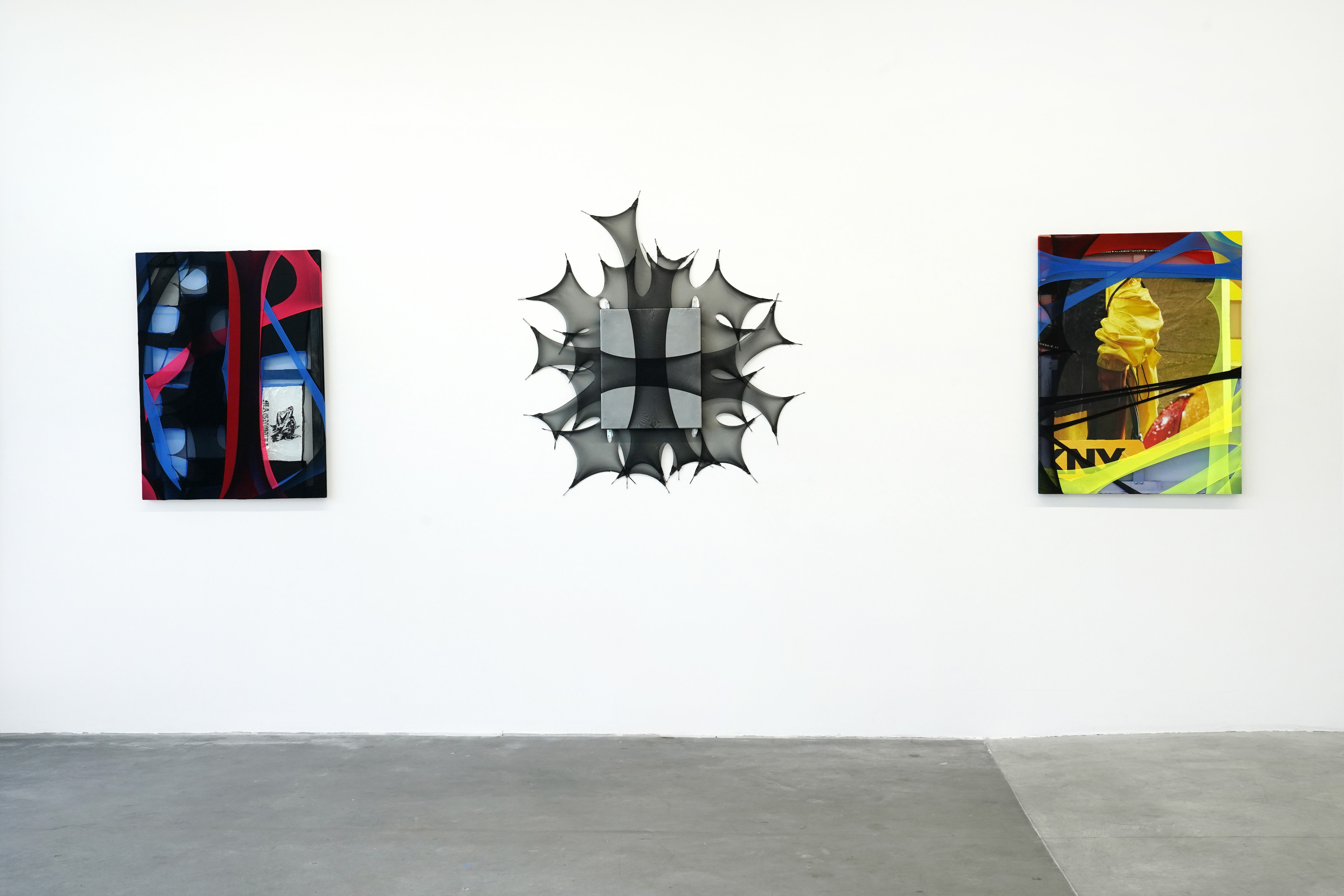 photo of fabric artwork by Sam Branden