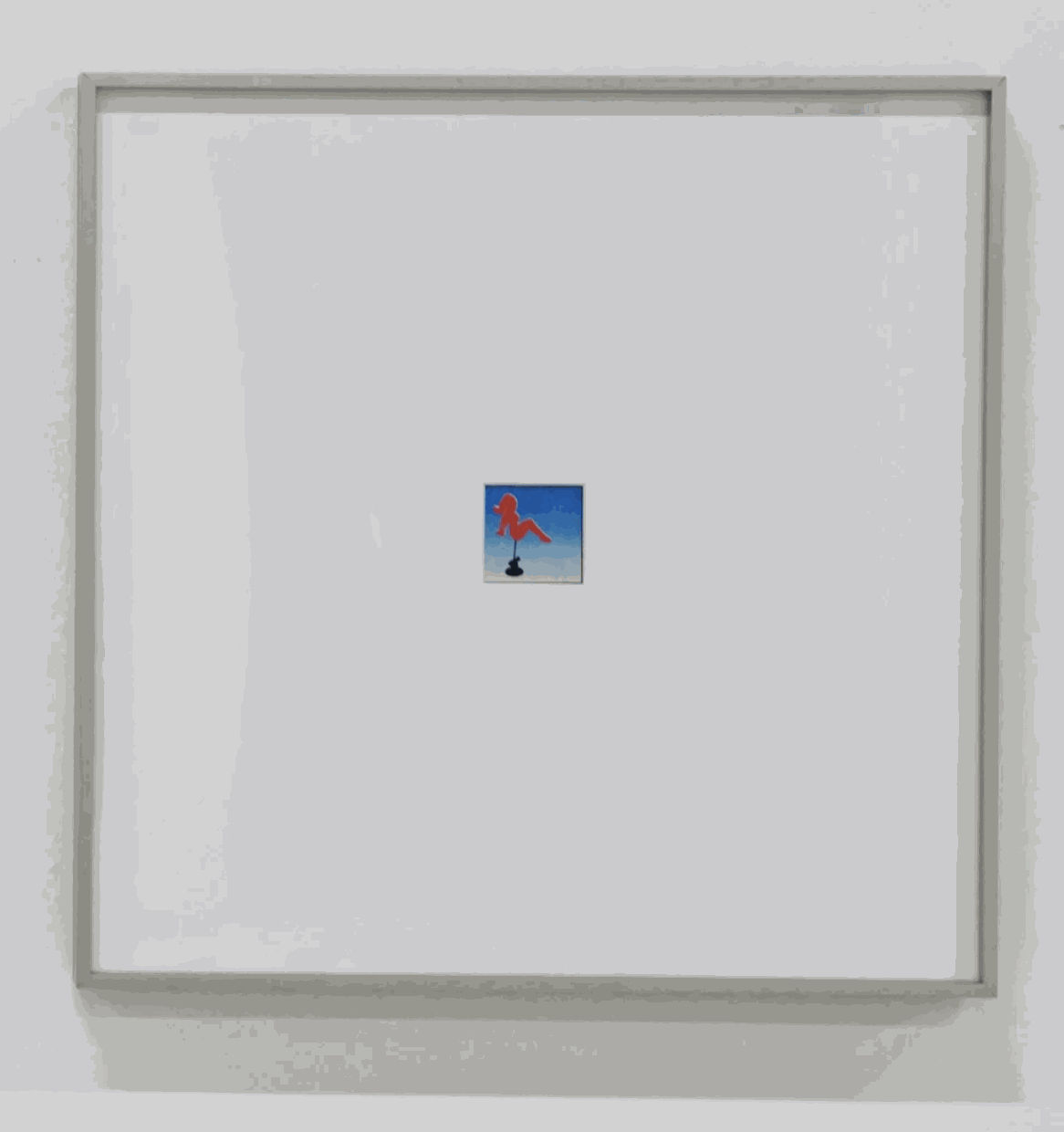 small image of a mudflap girl in a big frame