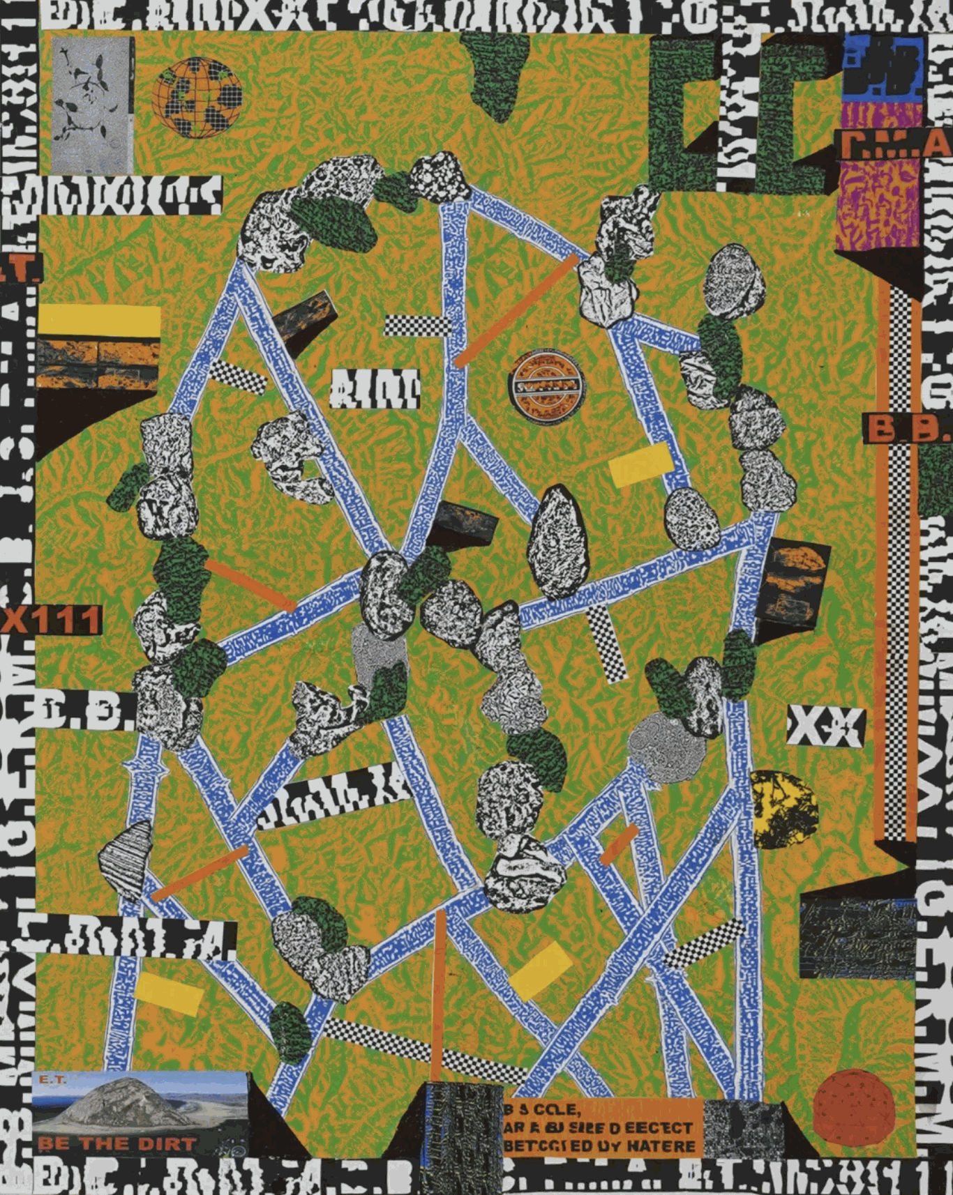 abstract collage image by dylan roberts