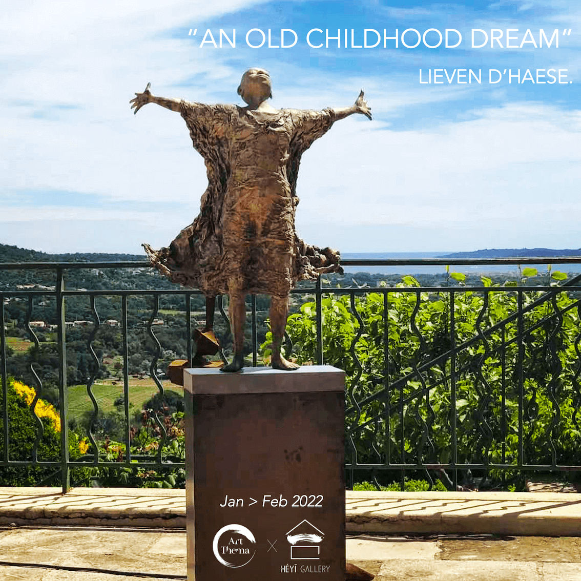 Lieven D'Haese boy sculpture art exhibition art yi gallery brussels