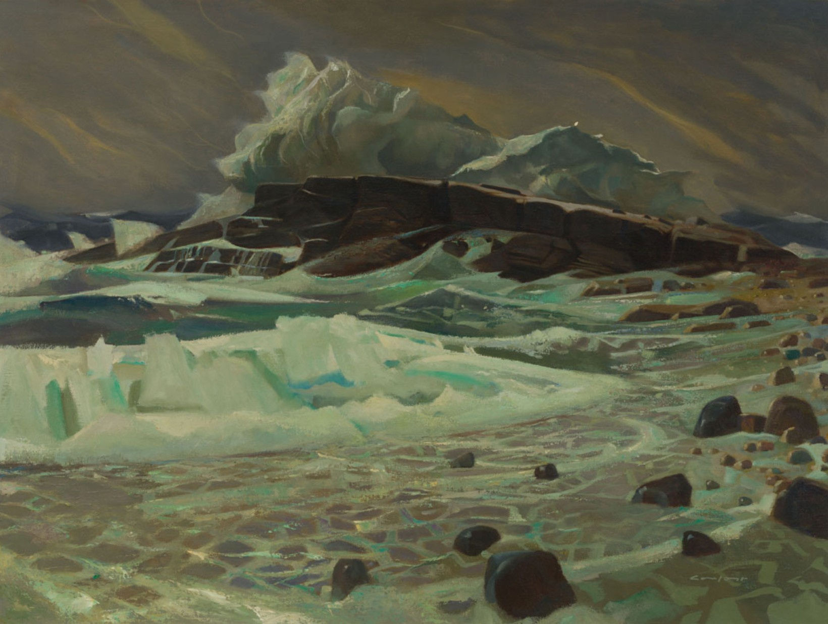 Tropical Storm Blanche, 1975