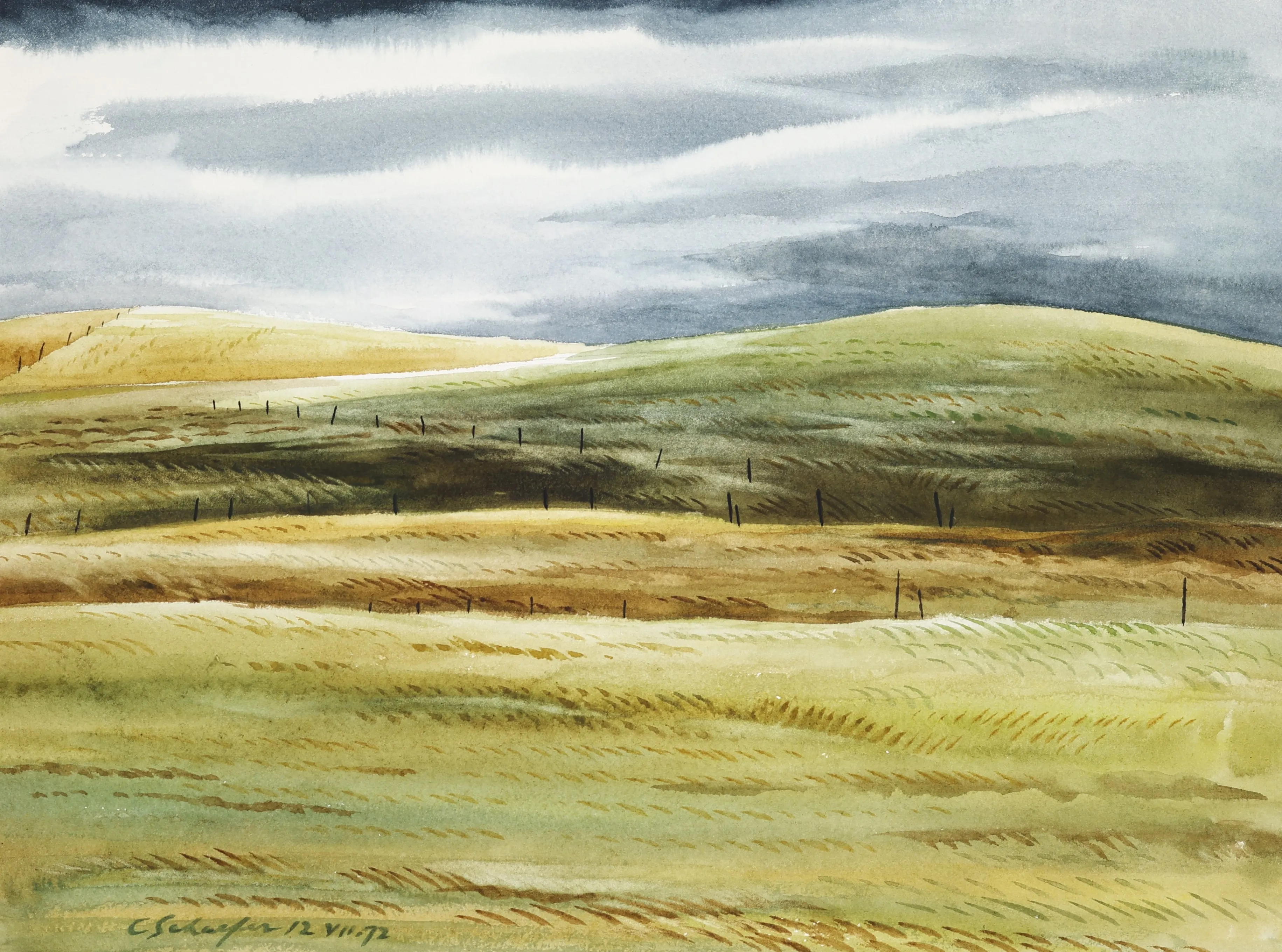 Carl Fellman Schaefer; Storm Approaching