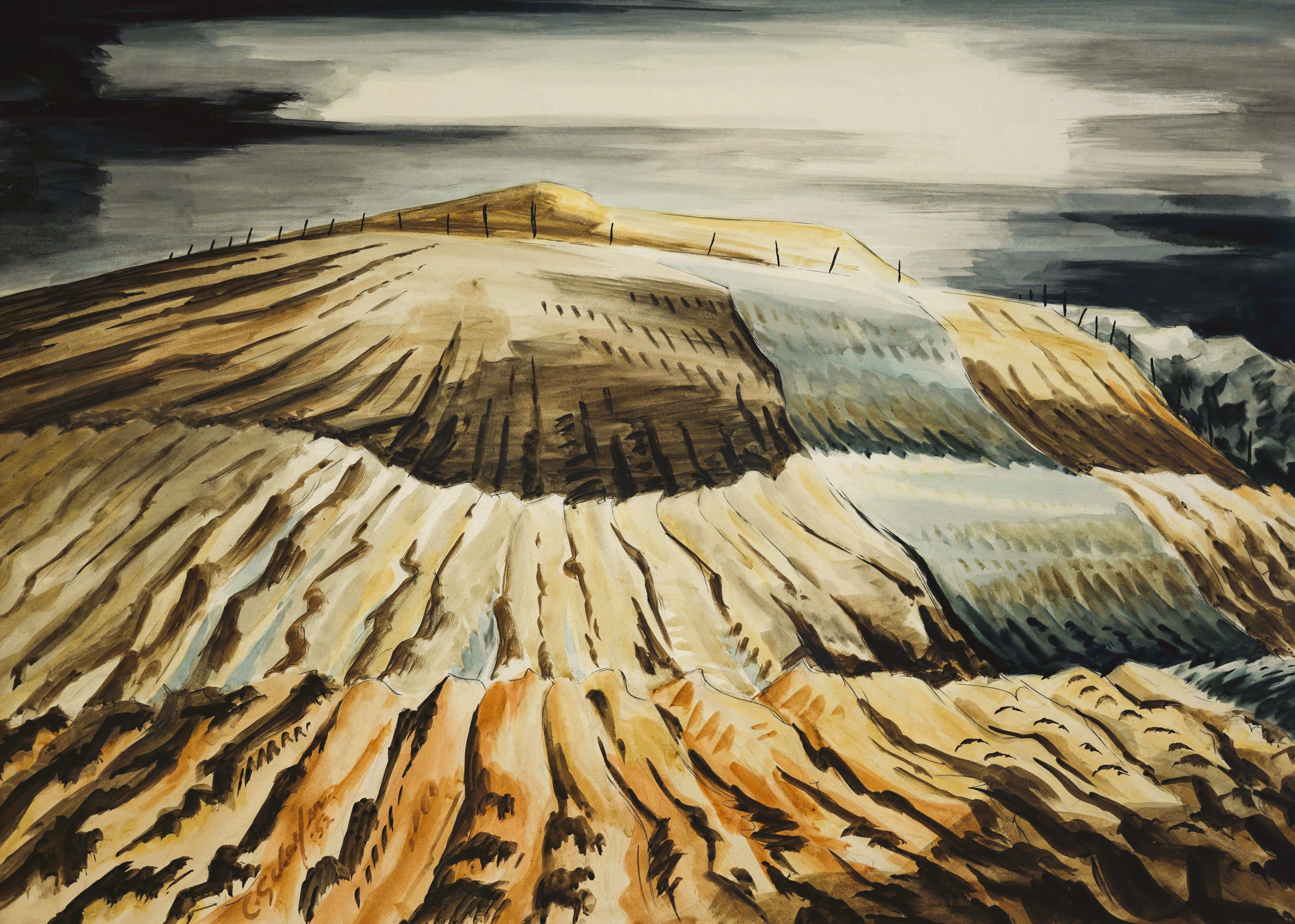 Carl Schaeffer; After the Last Tilling