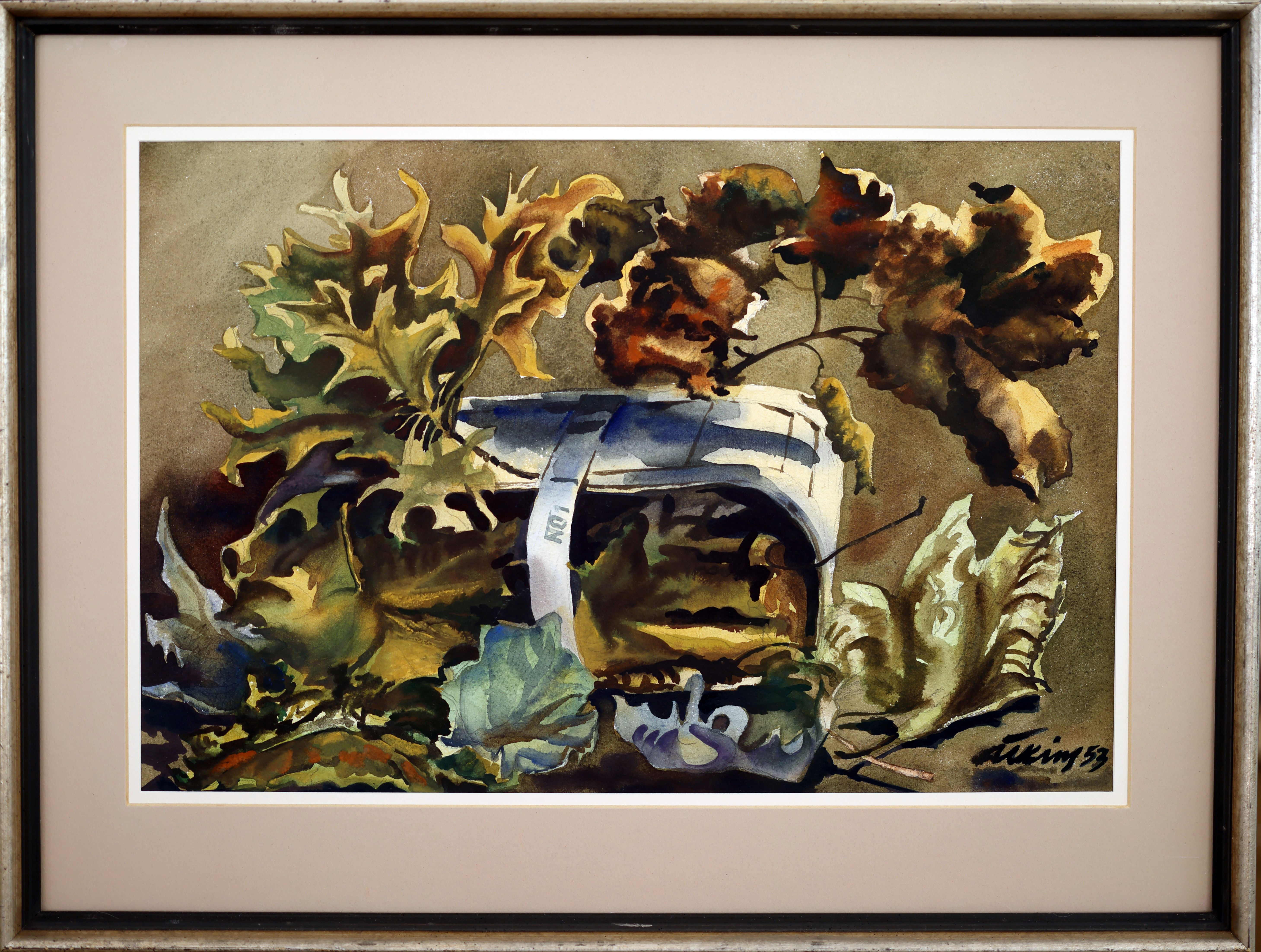 Caven Atkins; Leaf Basket