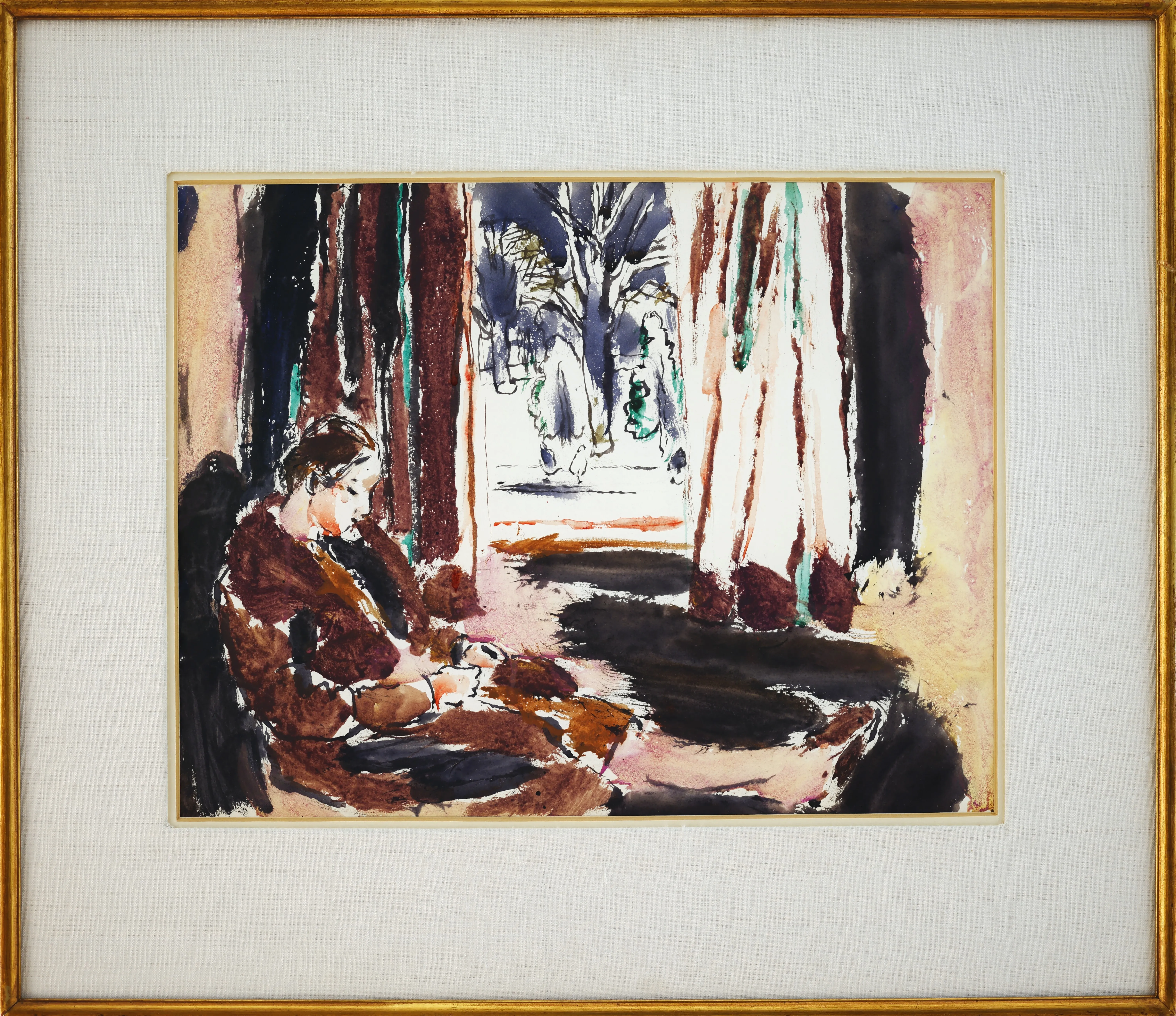 David Brown Milne; Winter Coat 