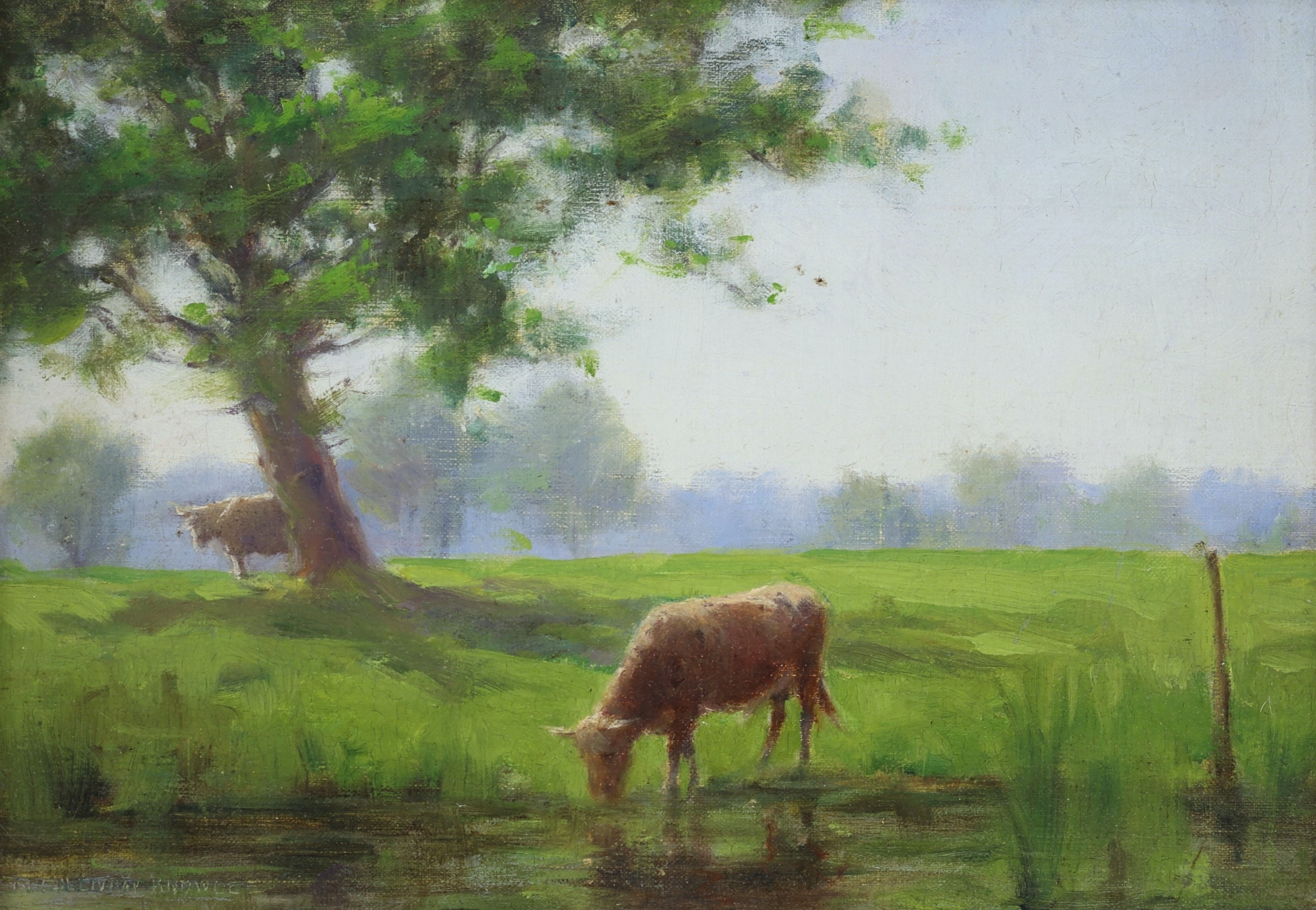 Farquhar McGillivray Knowles; Sip by the Stream