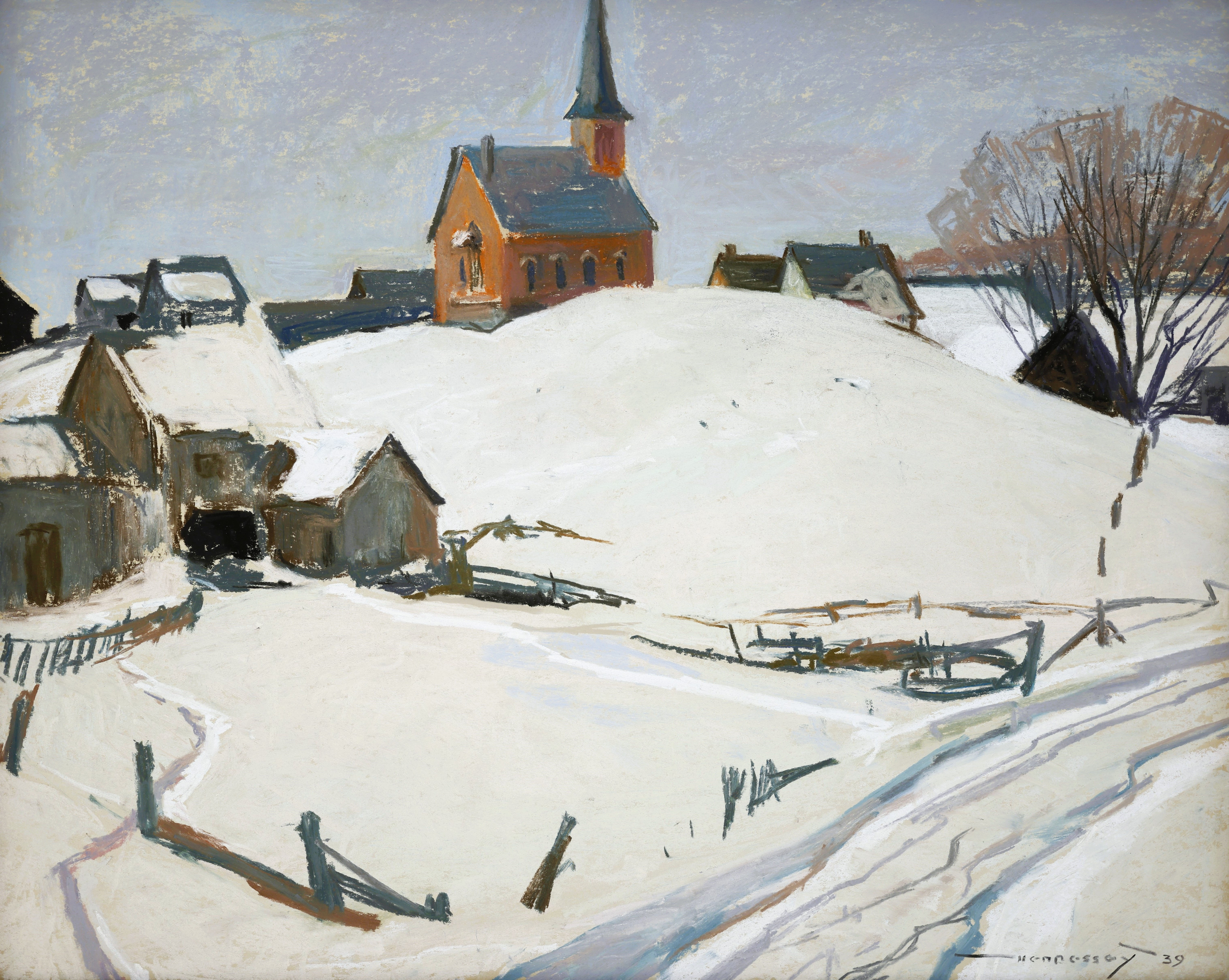 Frank Hennessey; The Church at Maberly 