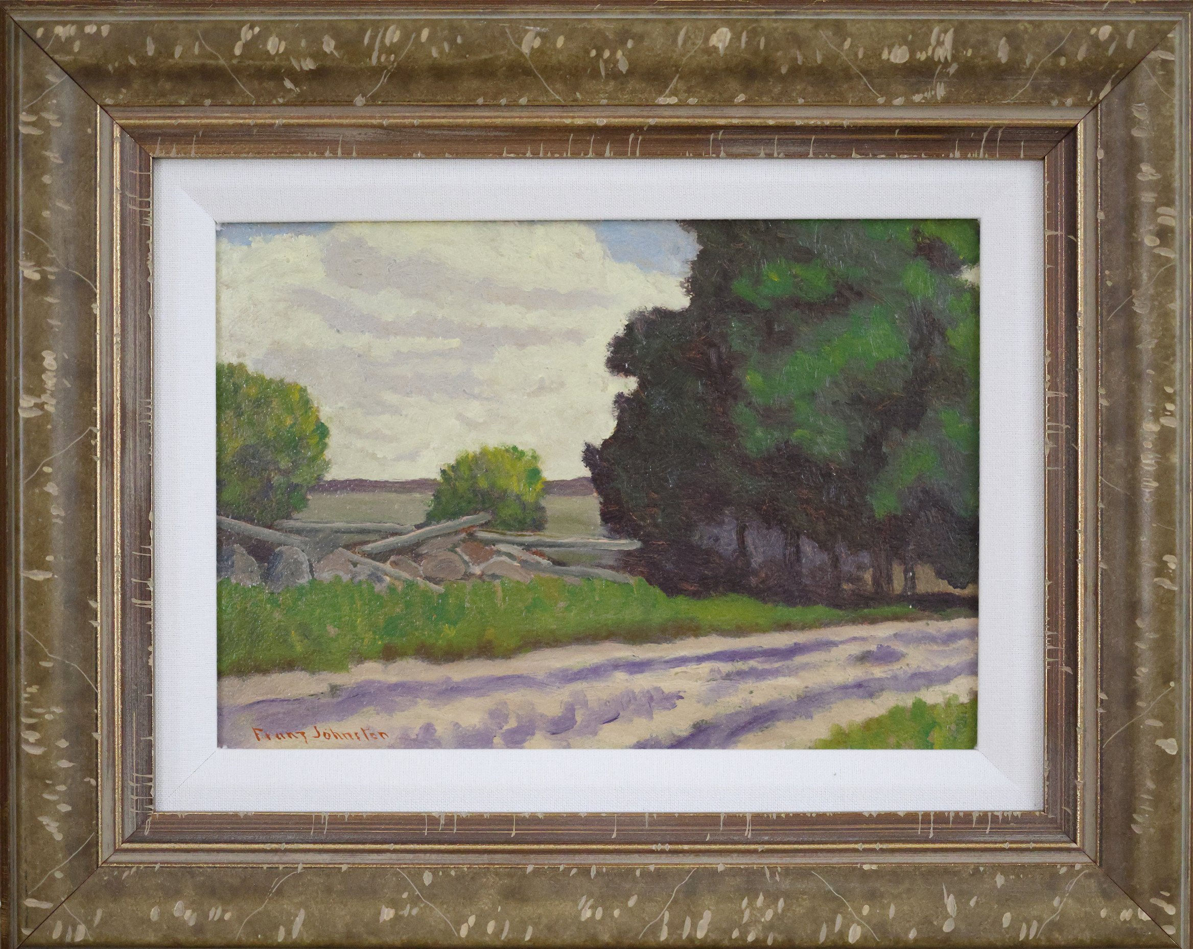 Frank Johnston; Old Dirt Road