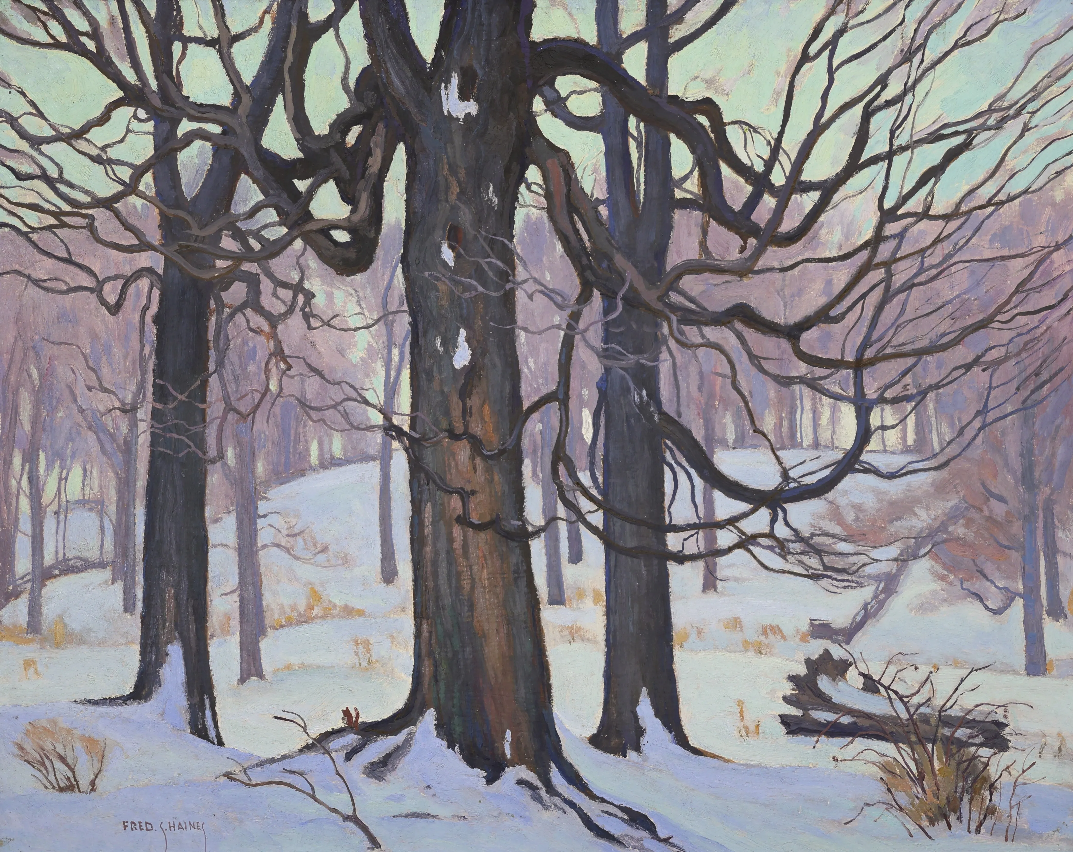 Frederick Stanley Haines; Woodland