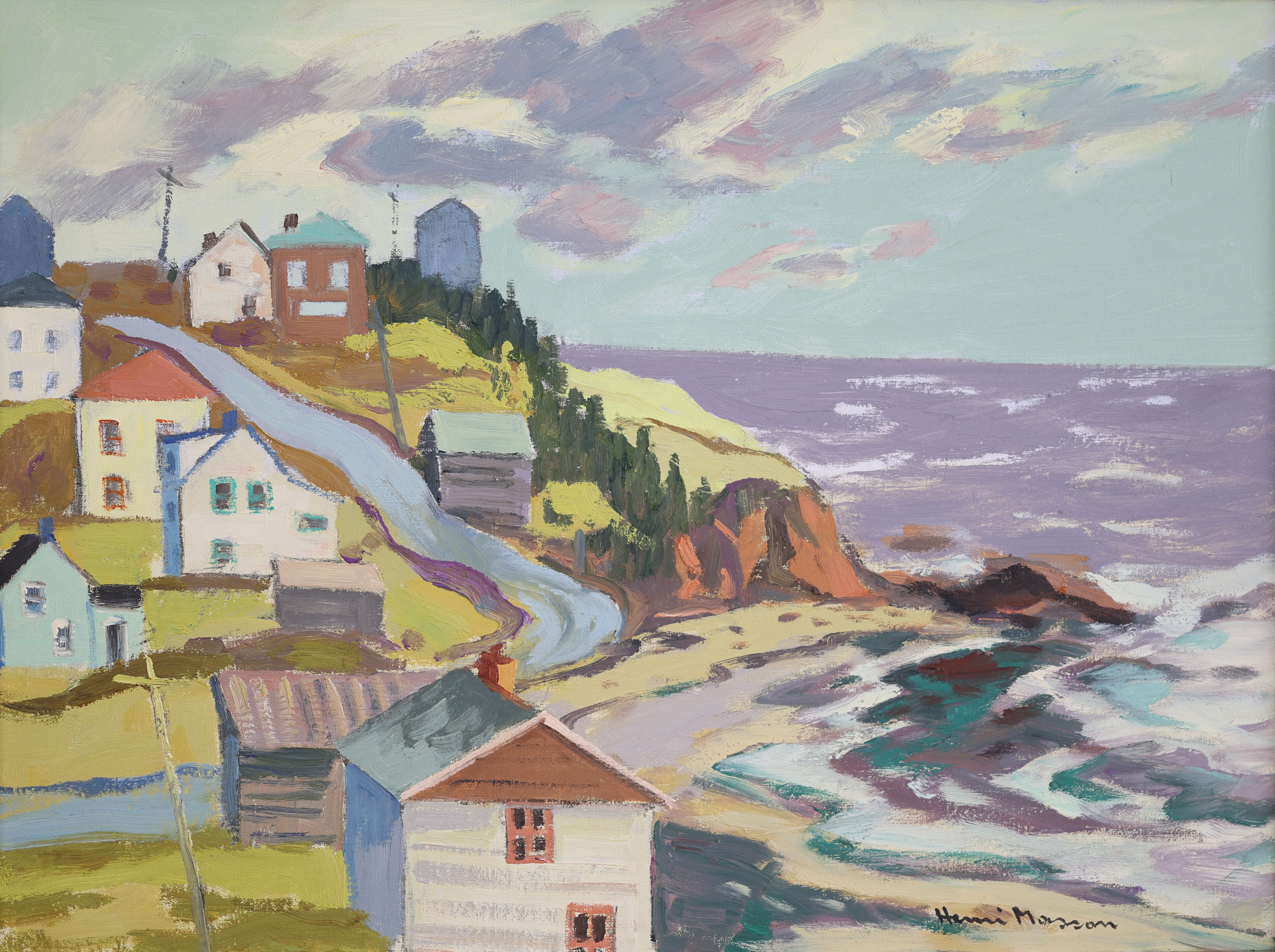 Henri Masson; Pointe Fr&eacute;gate, Gasp&eacute;sie