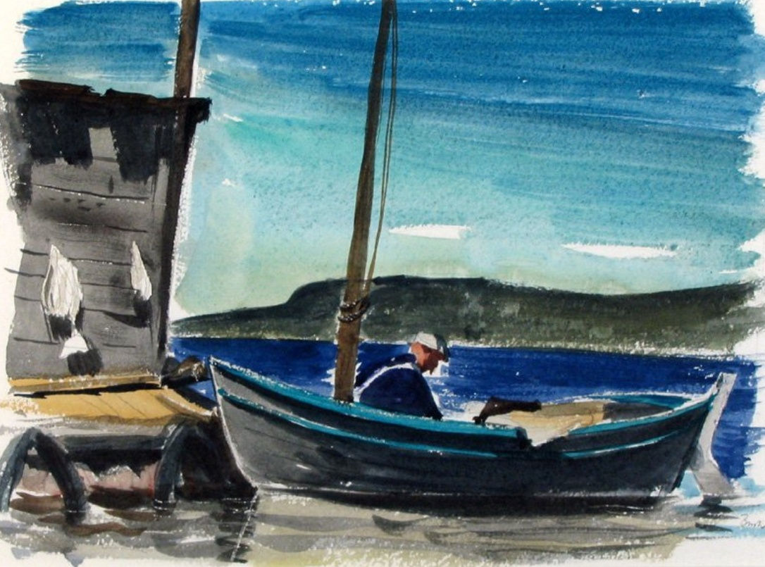 Jack Bush; The Fisherman