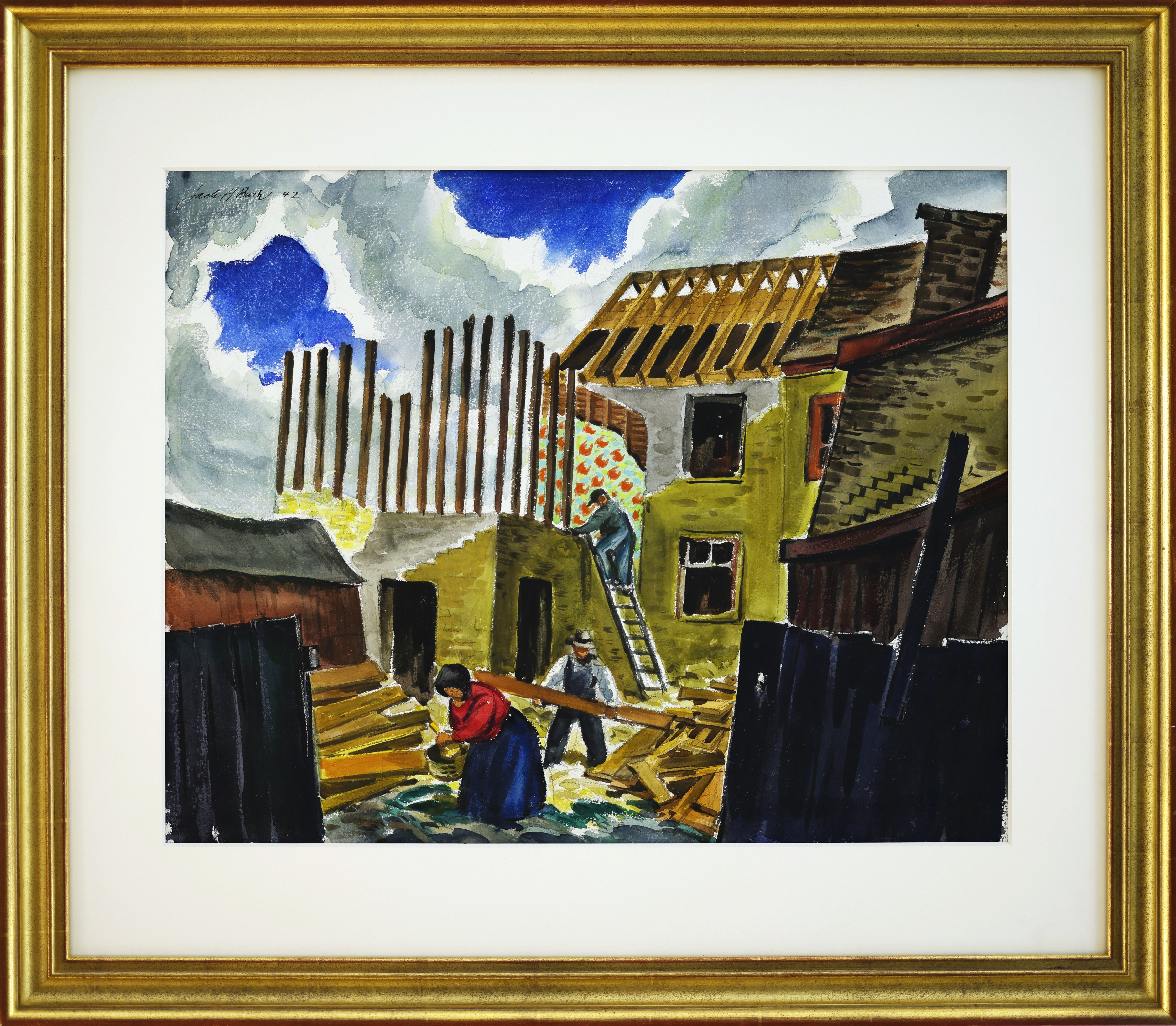 Jack Bush; The House Wreckers