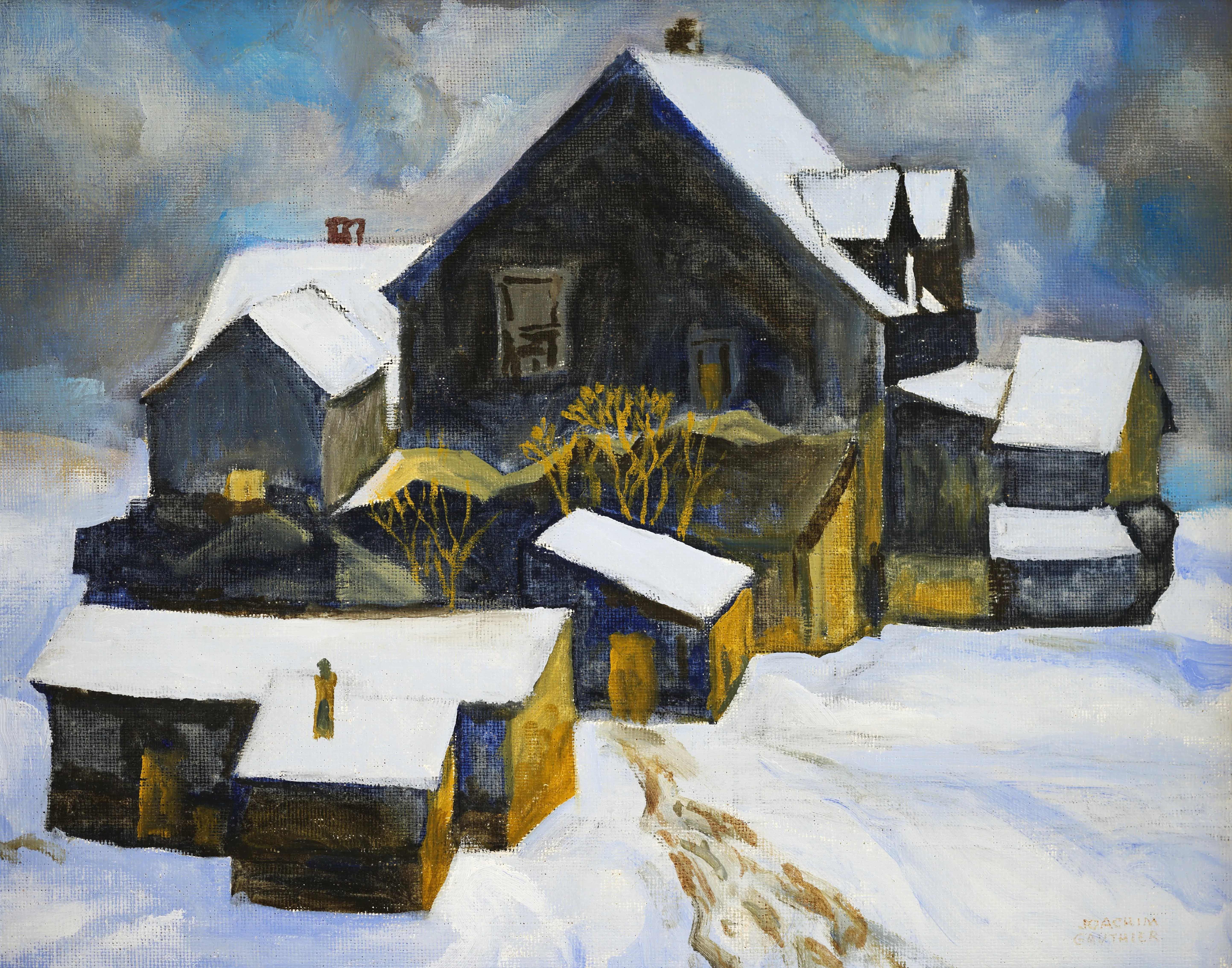 Joachim Gauthier; A Heavy Snowfall