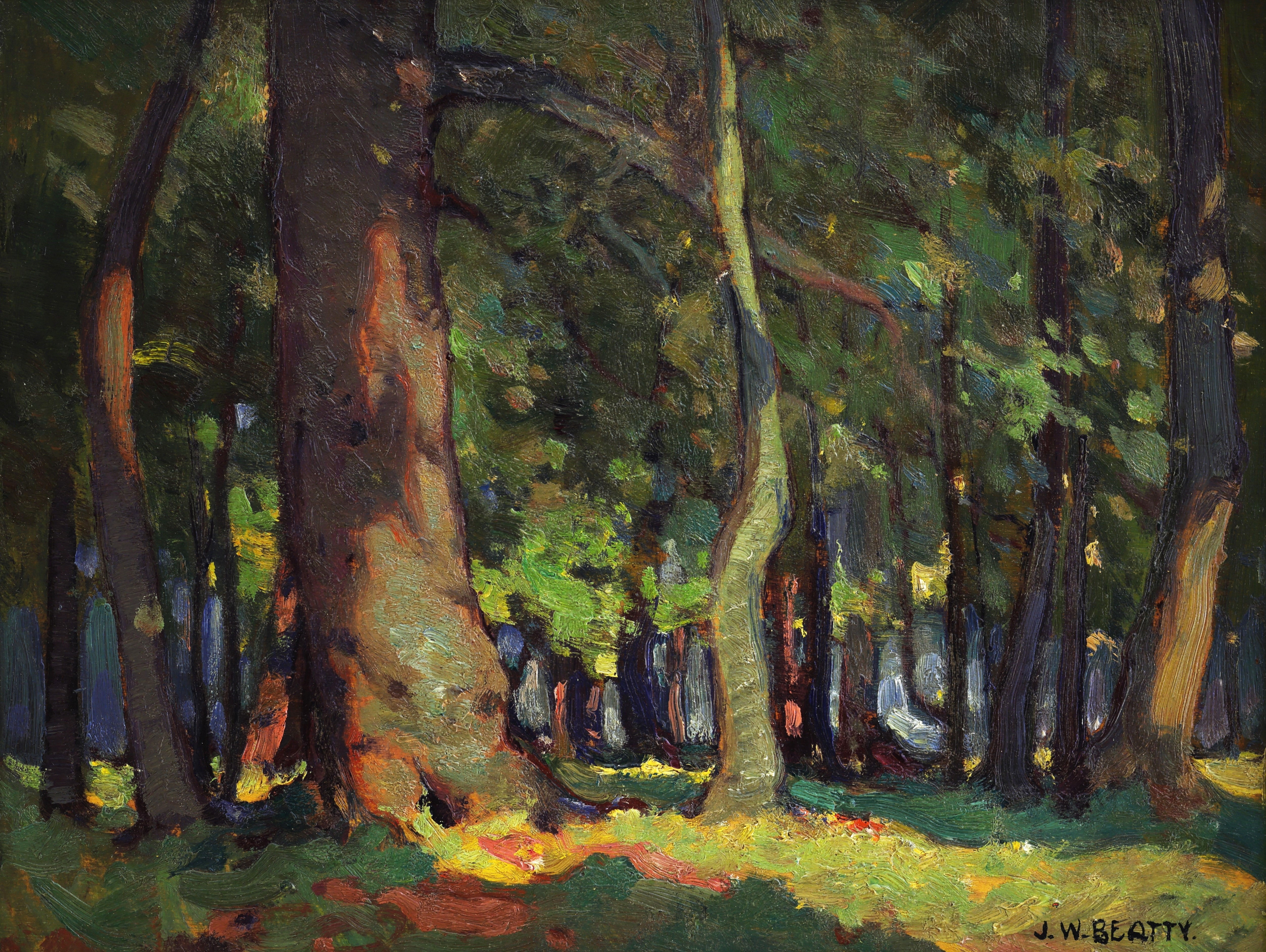 John William Beatty; Forest