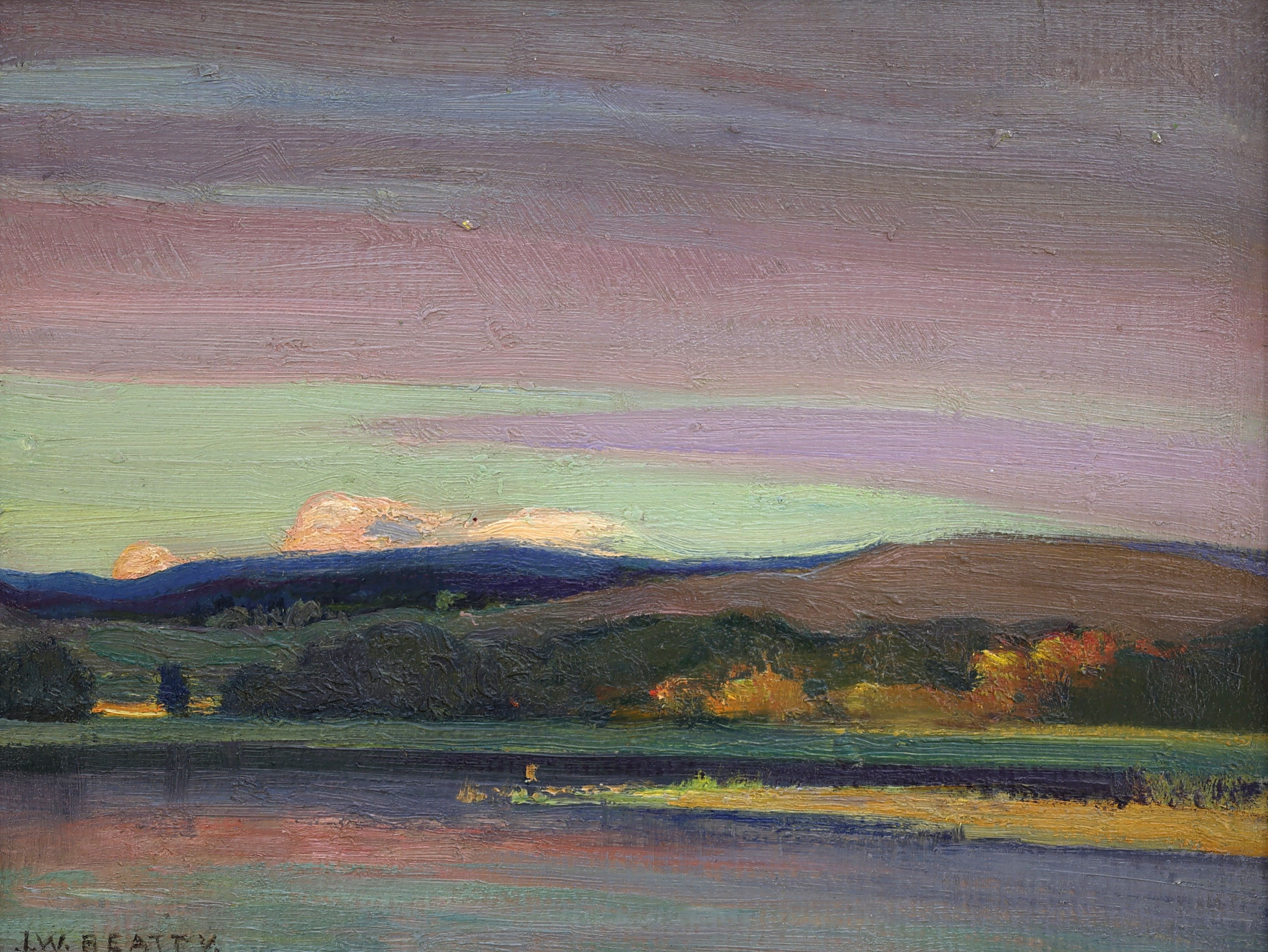 John William Beatty; Lake and Sky