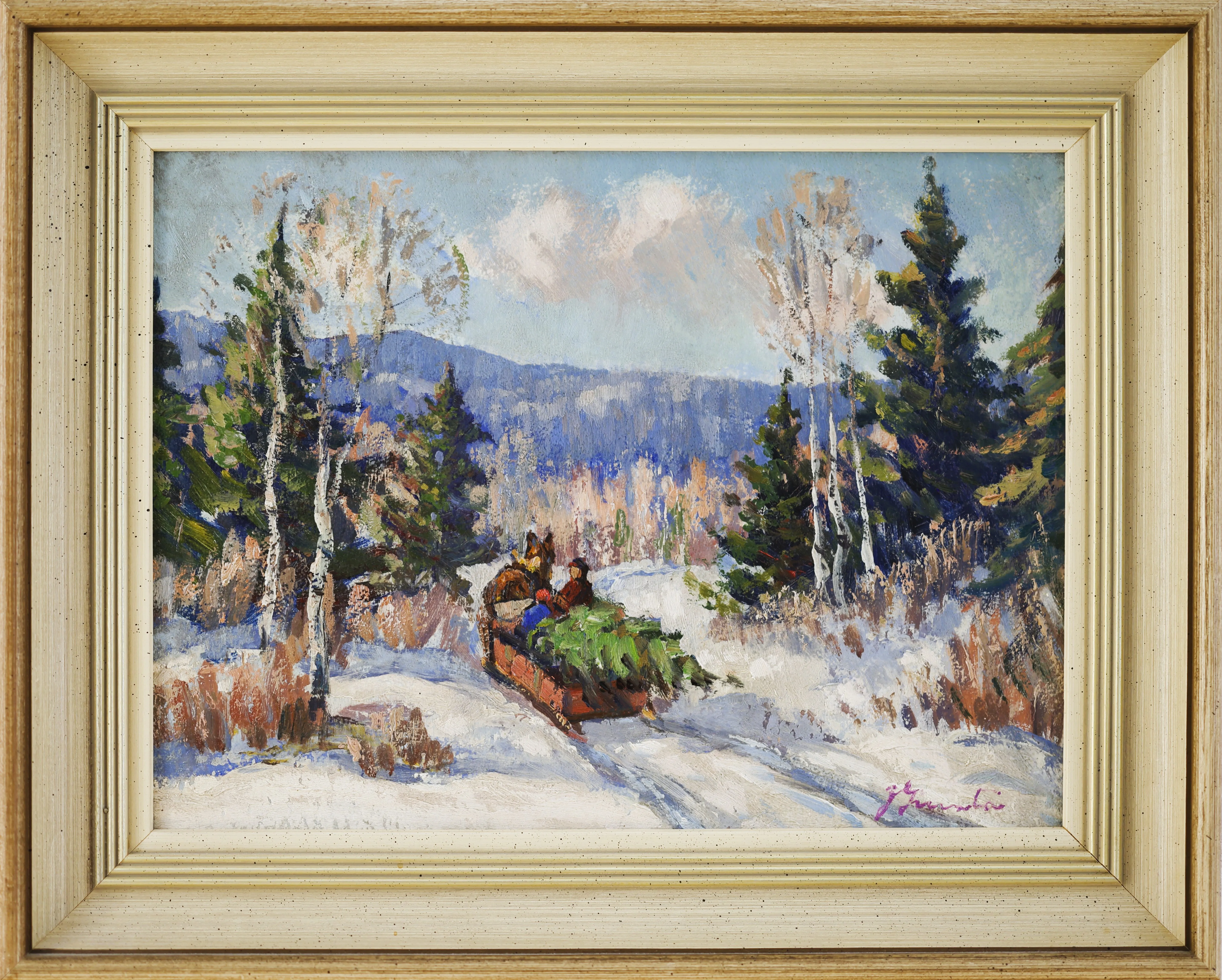 Joseph Giunta; Homeward Bound, Laurentians, Quebec