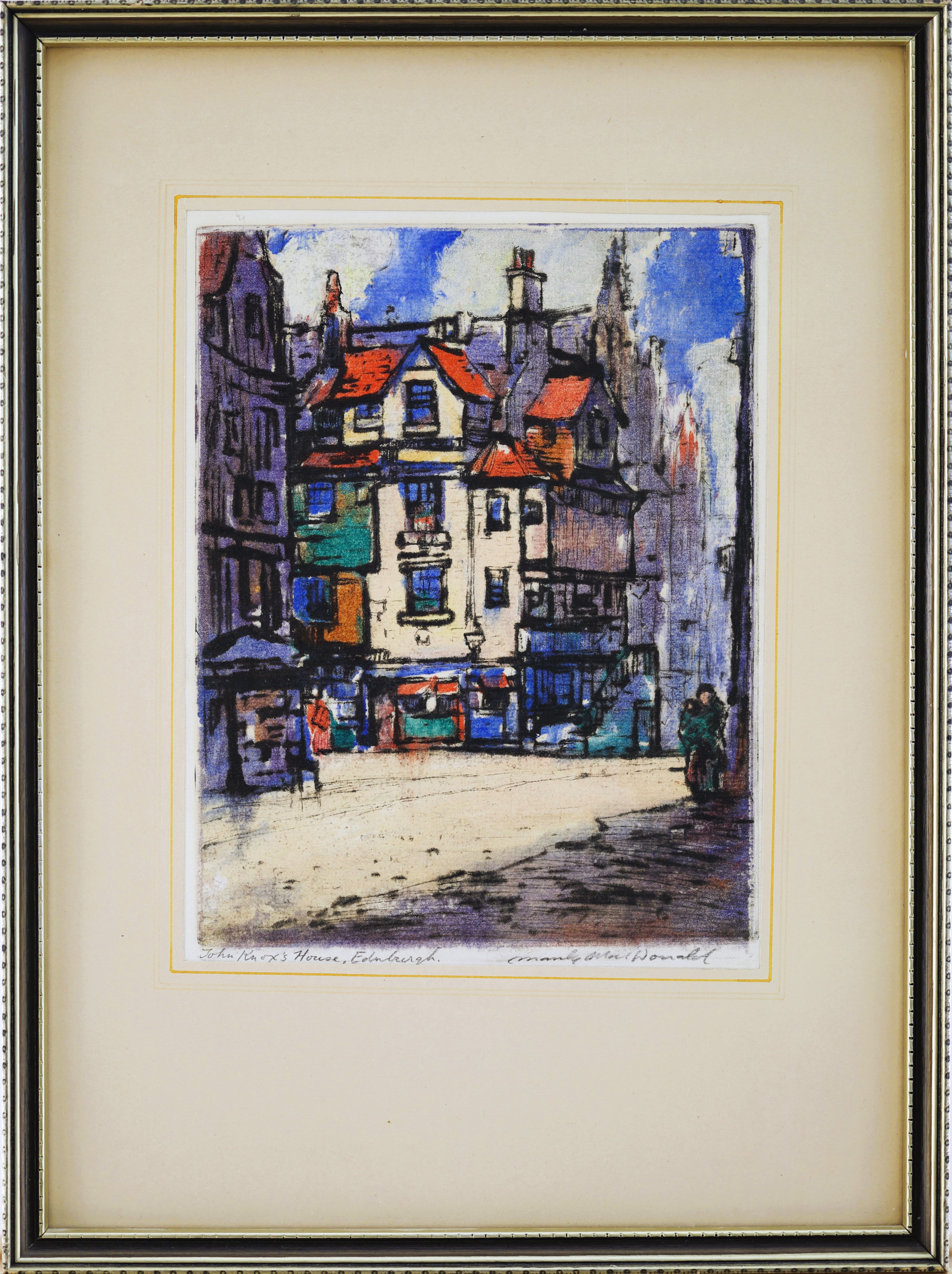 Manly Macdonald; John Knox's House, Edinburgh