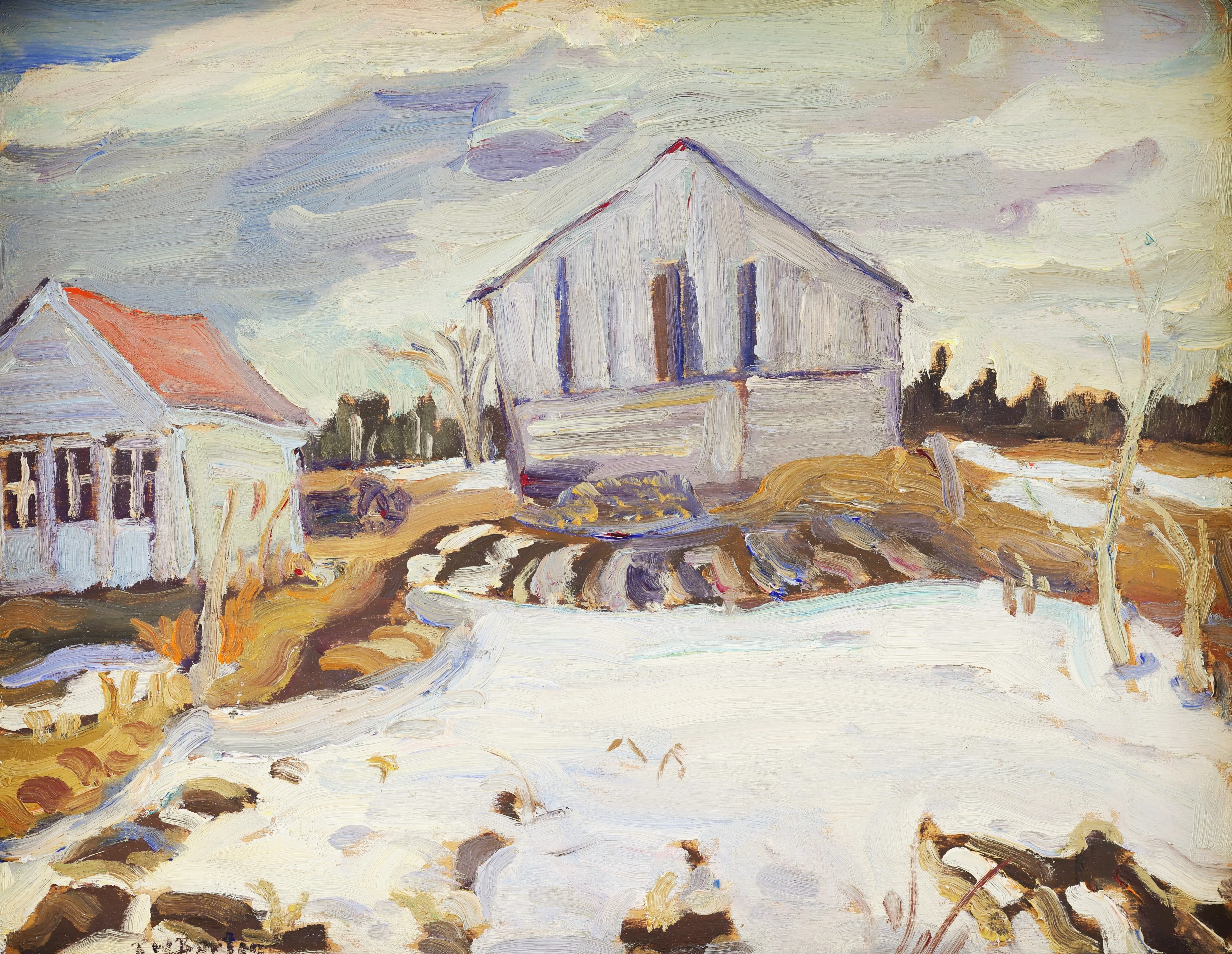 Ralph Burton; Spring Near Hallville, Quebec