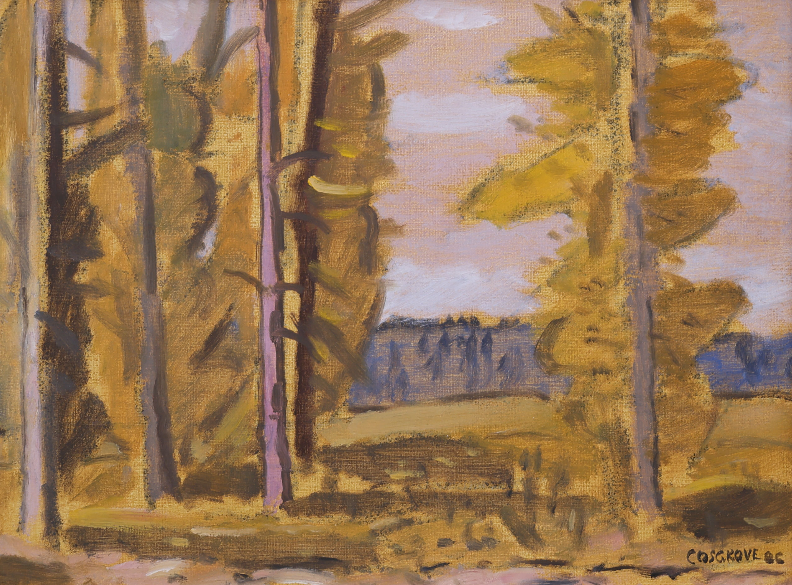 Stanley Cosgrove, Autumn Trees