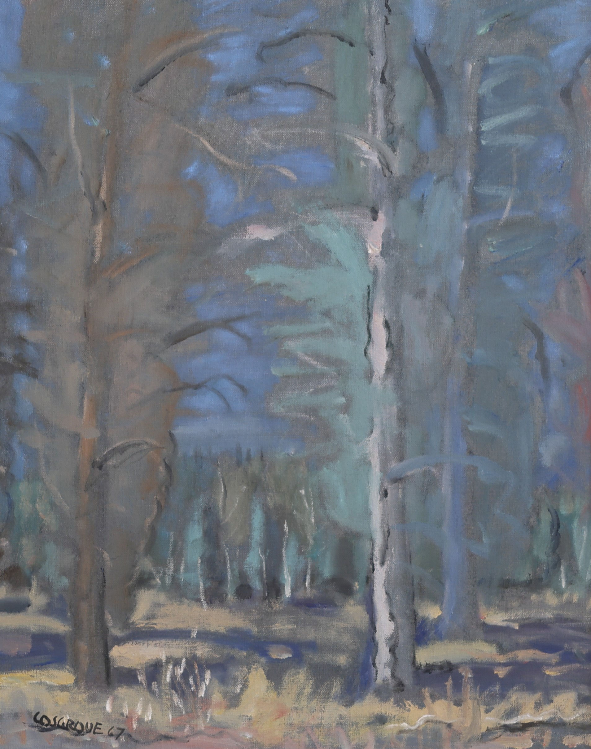 Stanley Cosgrove; Centennial Blue