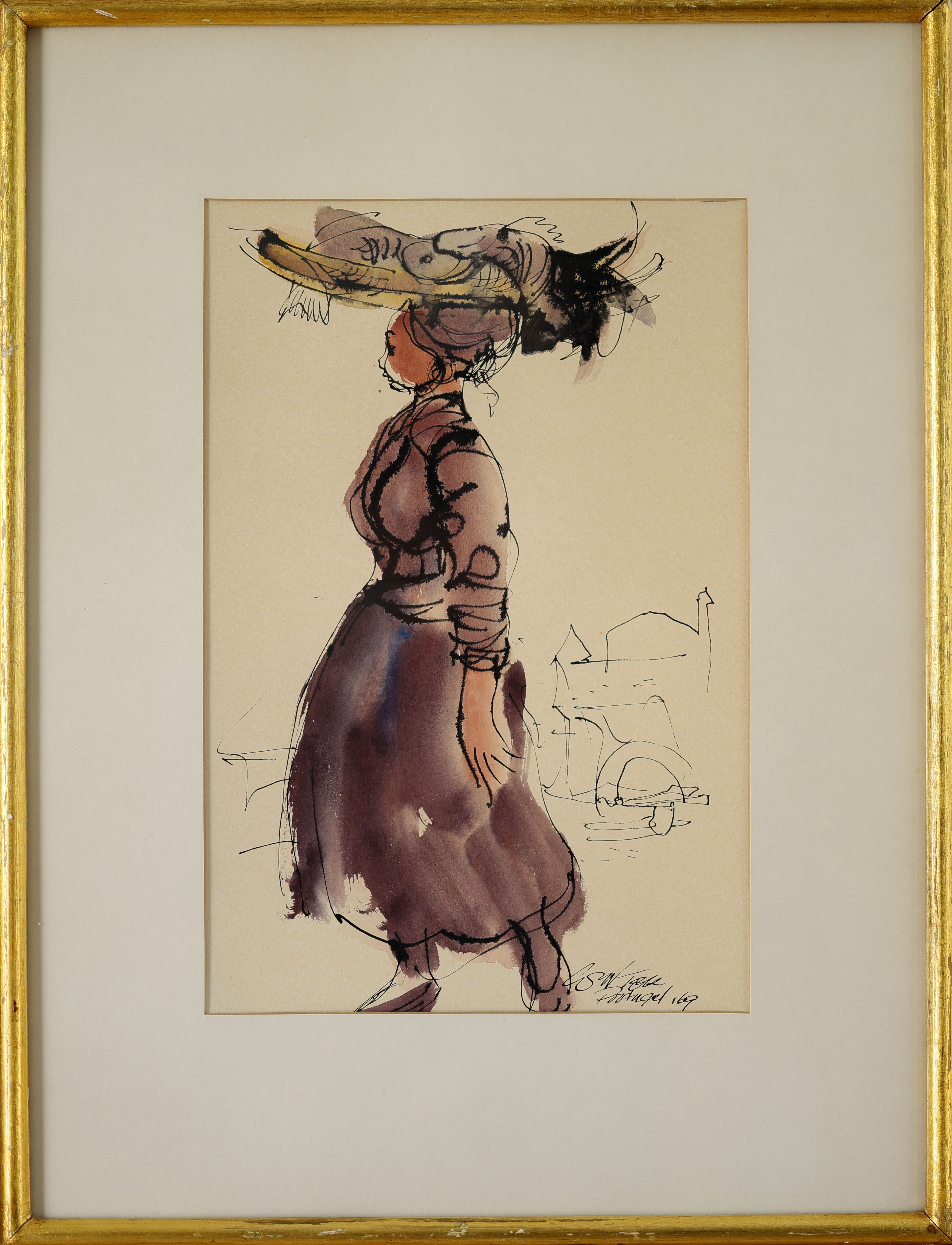 William Winter; Carrying Fish