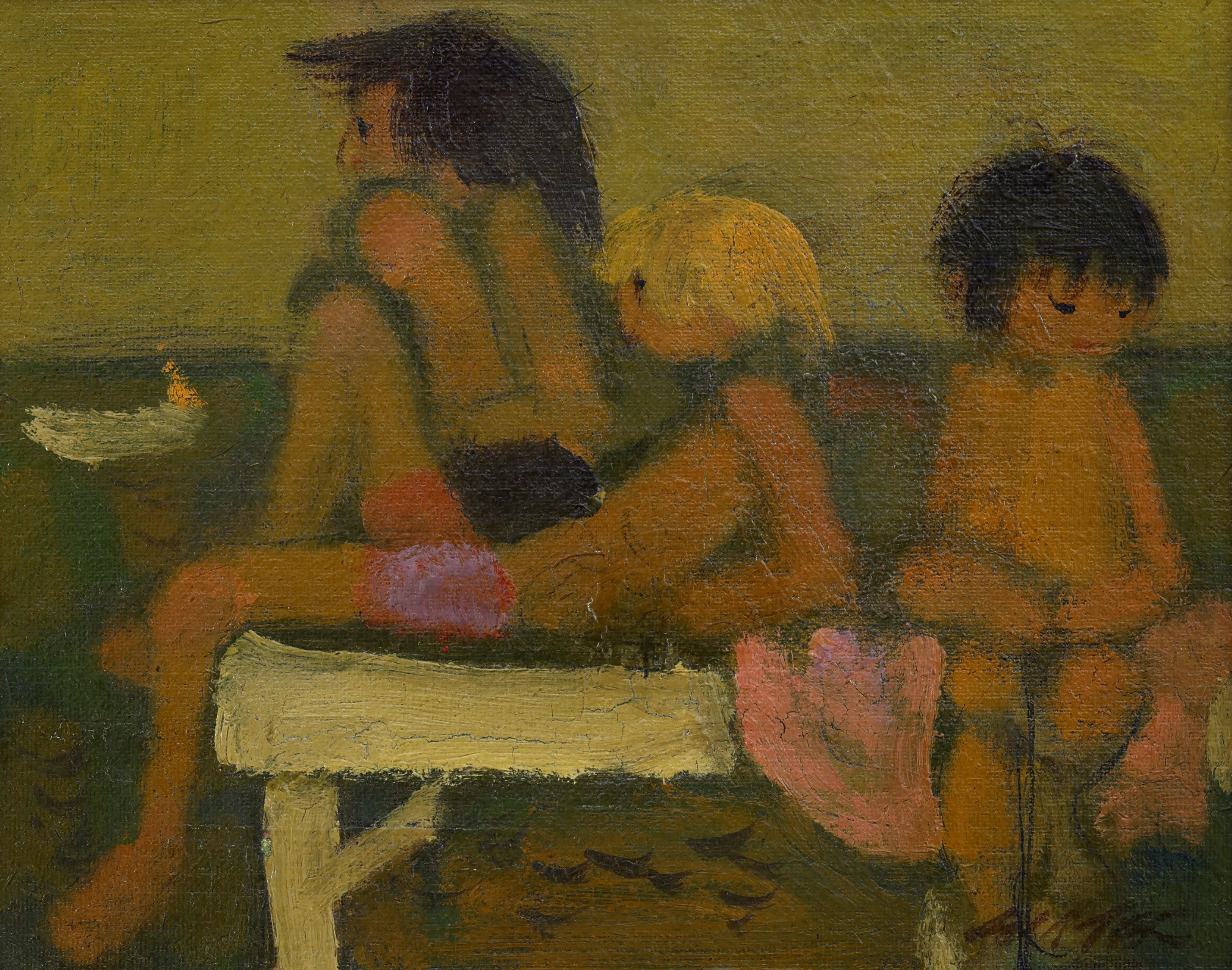 William Winter; On the Dock