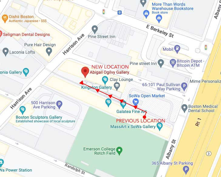 Abigail Ogilvy Gallery Map