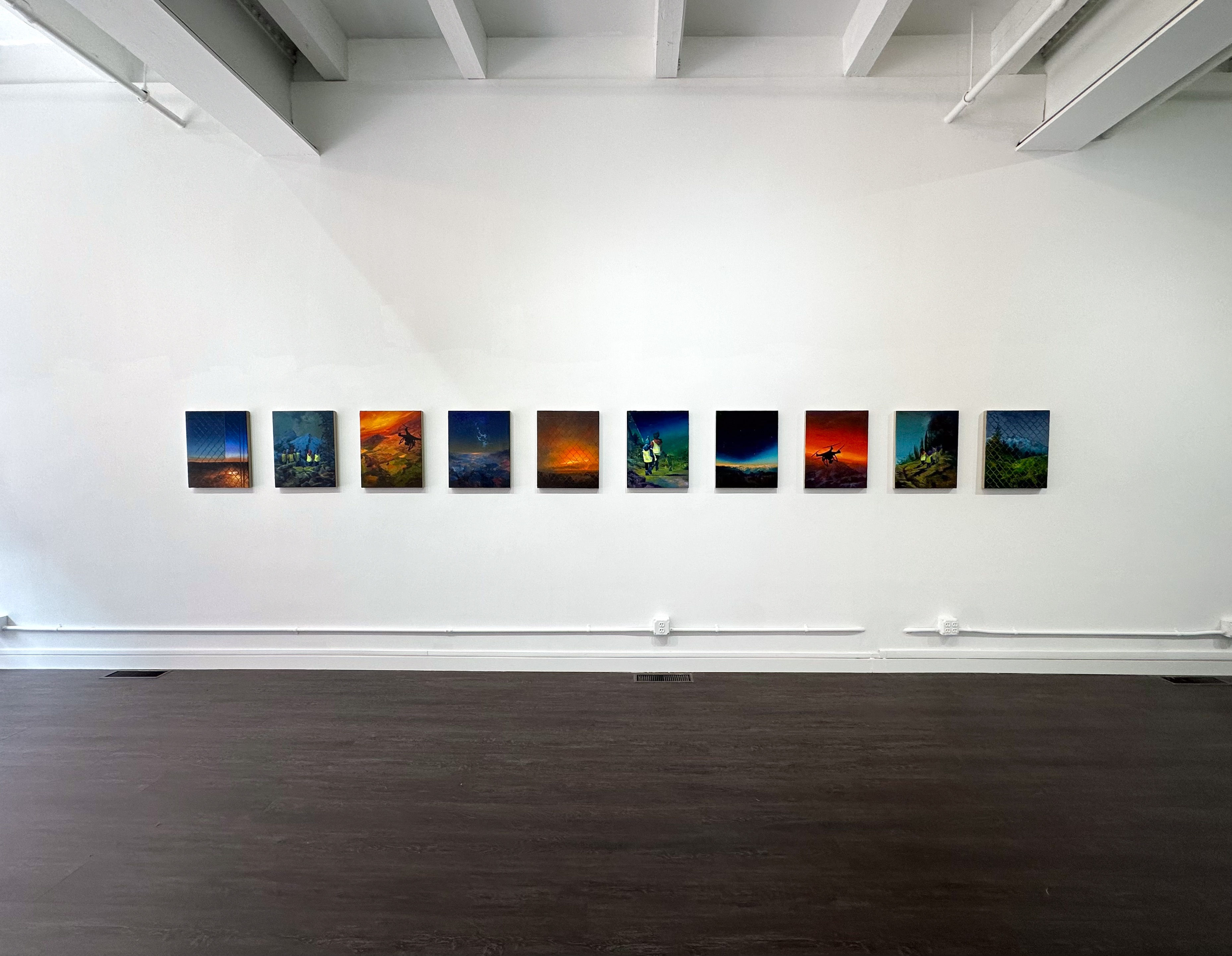 Installation view Future Perfect Tense