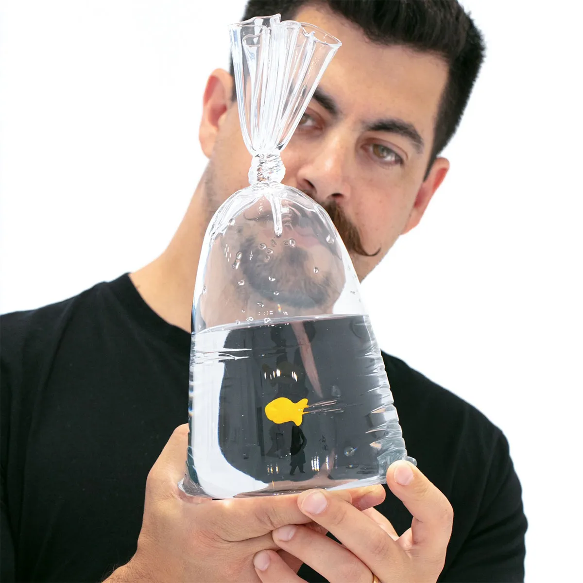 Dylan Martine with Goldfish Cracker Water Bag