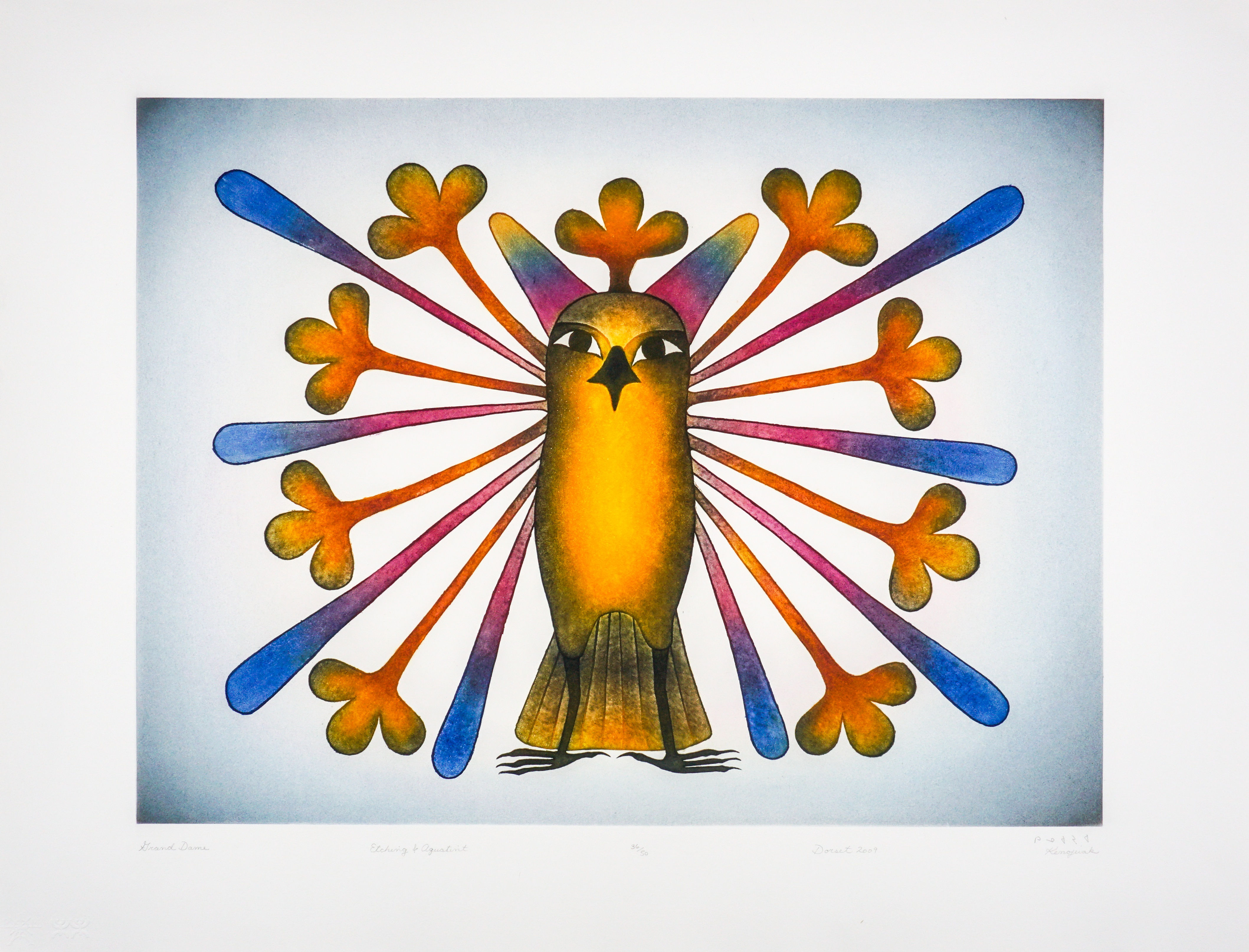 KENOJUAK ASHEVAK-Grand Dame