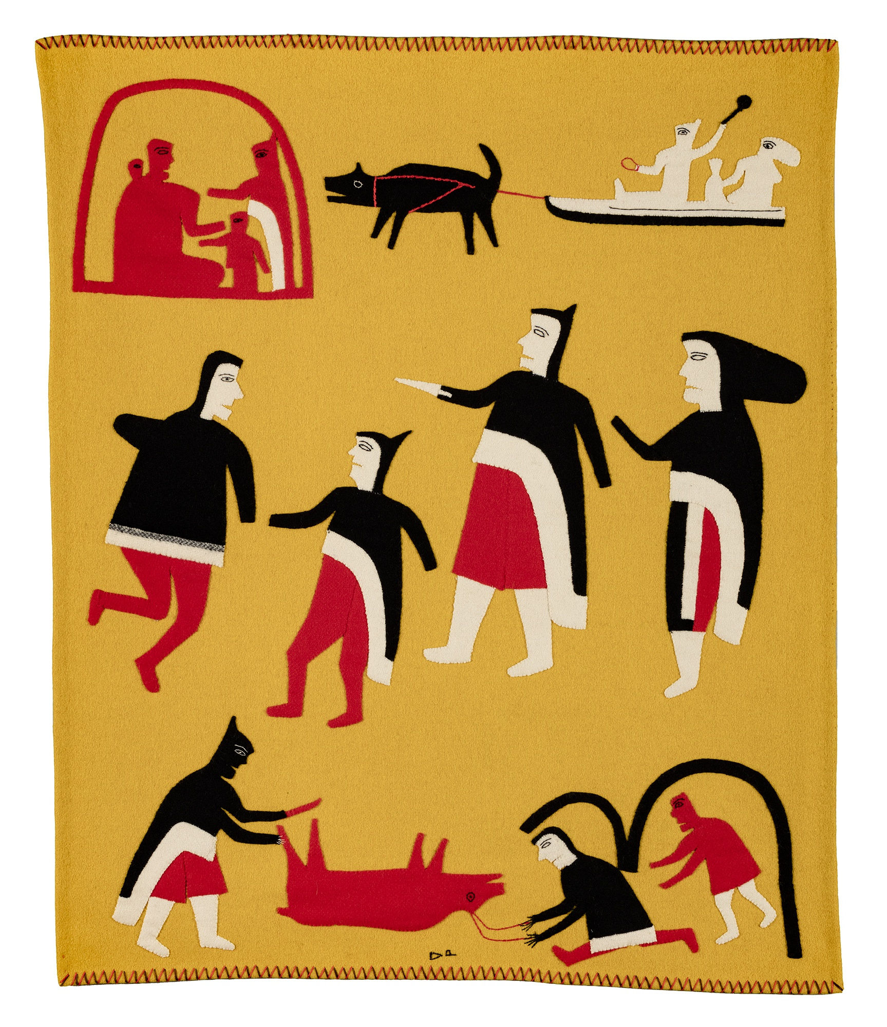 JESSIE OONARK-Untitled (On the Land)