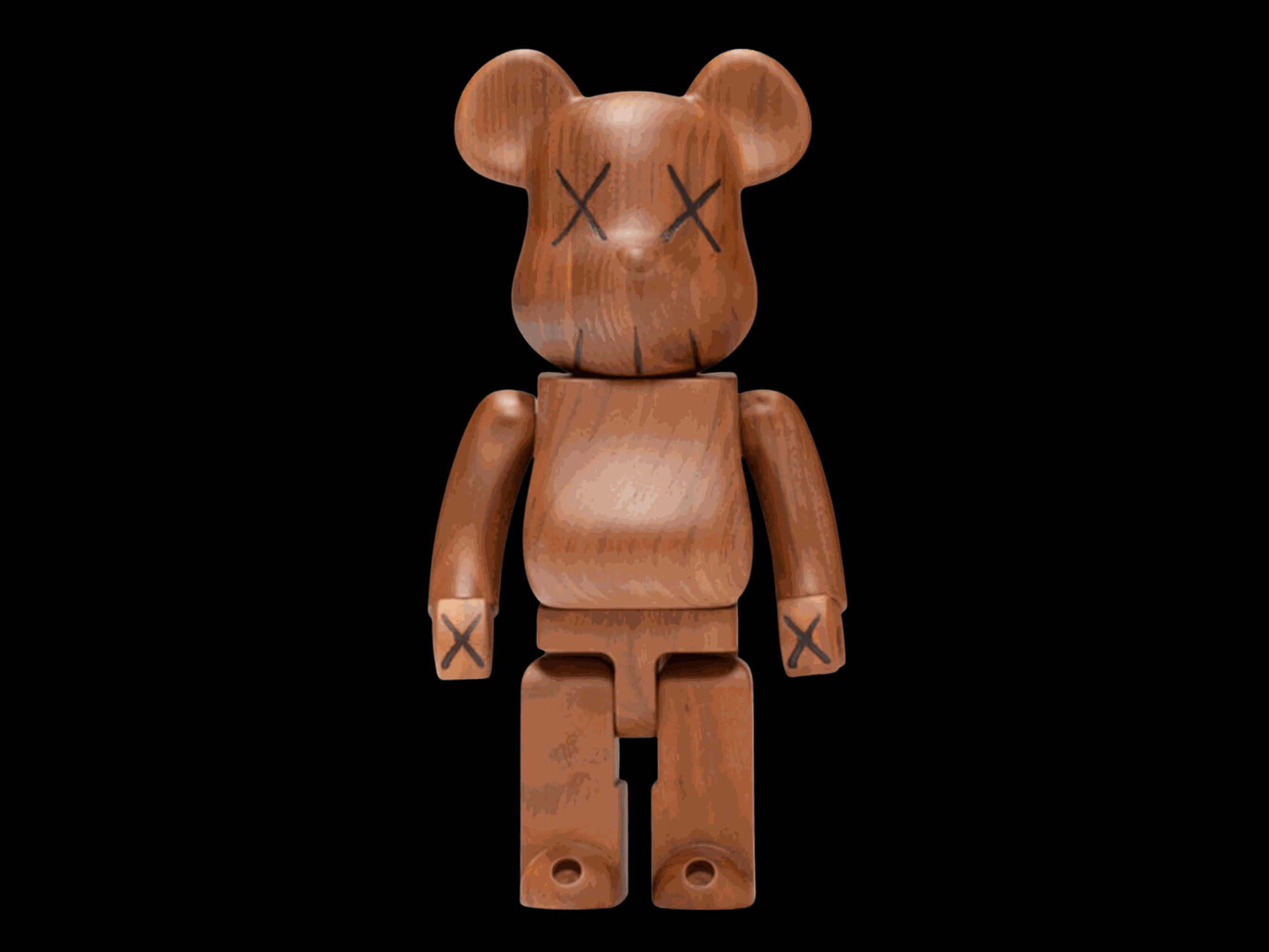Bearbrick wood from 5Art Gallery