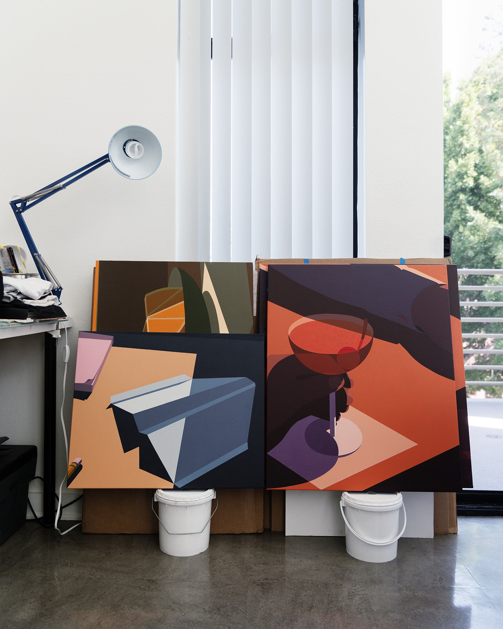 Paintings in Adrian Kay Wong