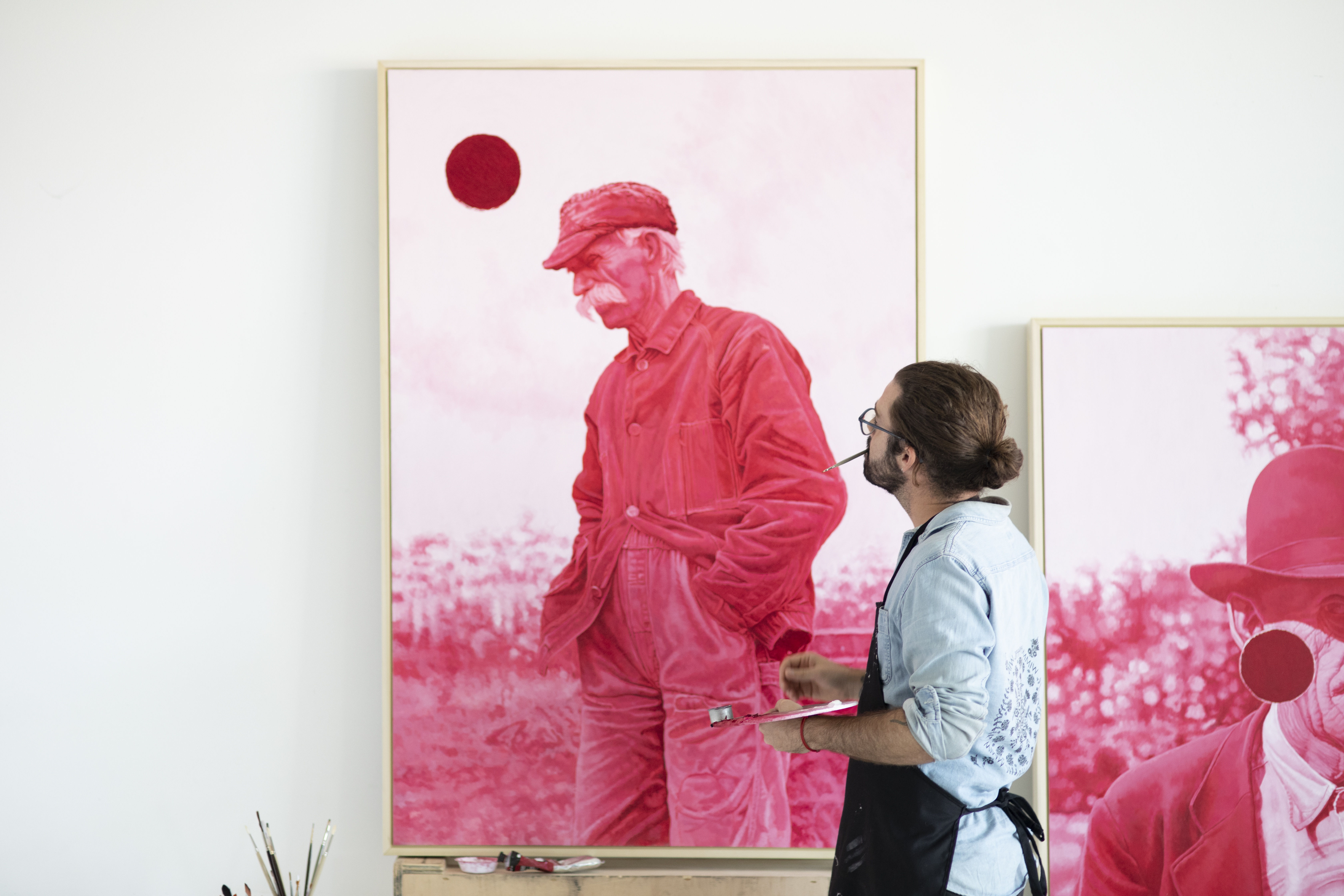 Joel Daniel Phillips studio view