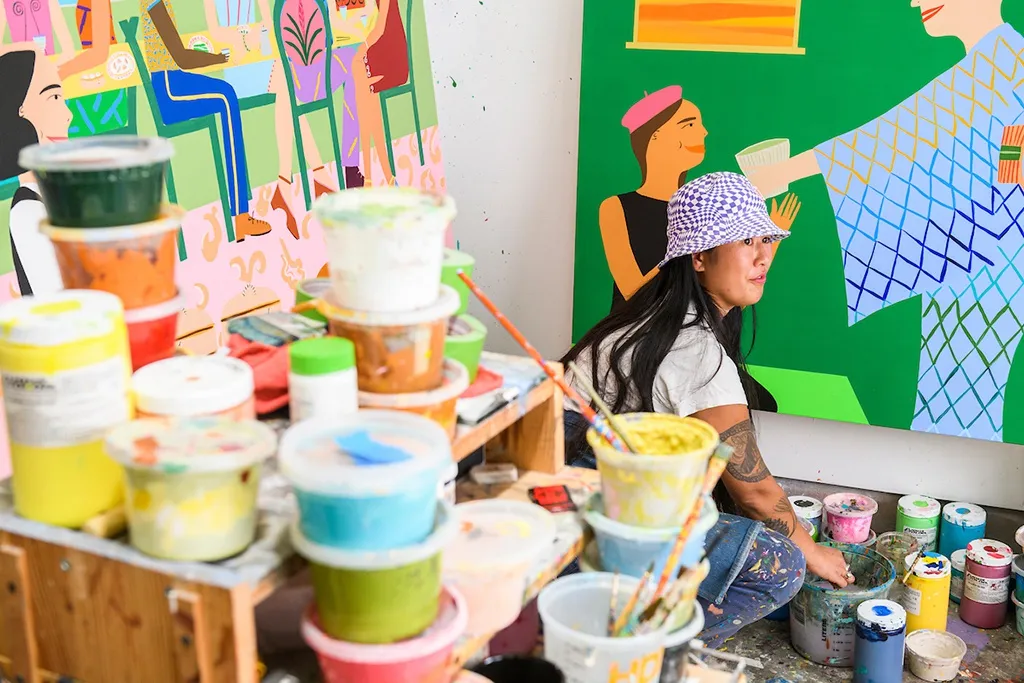 Studio visit with Chelsea Wong