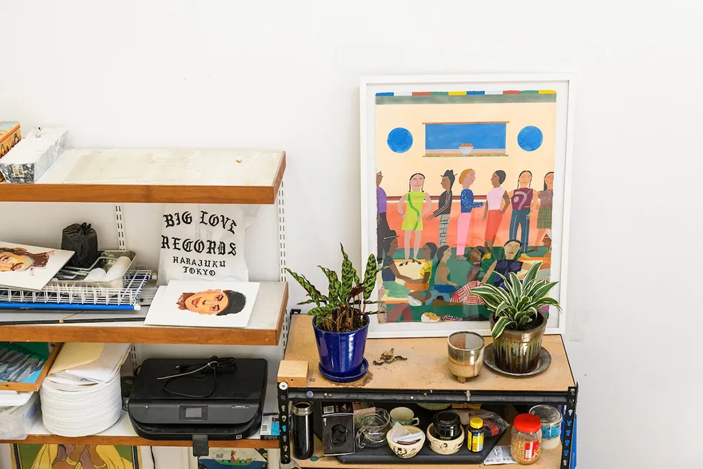 Studio visit with Chelsea Wong