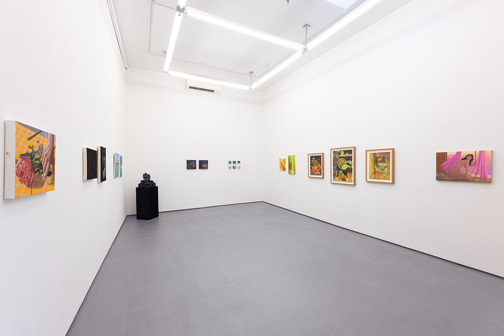 Installation view of Left Unsaid exhibition at Hashimoto Contemporary